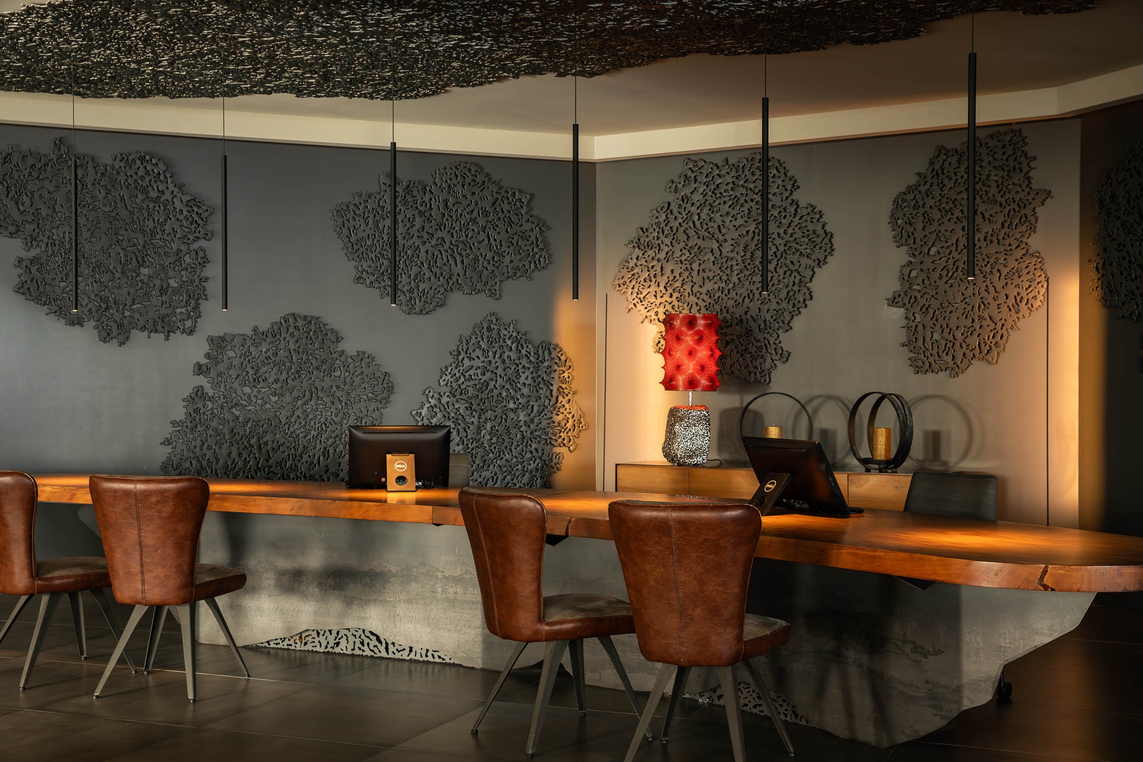 foto zona check-in hotel faro lopesan collection