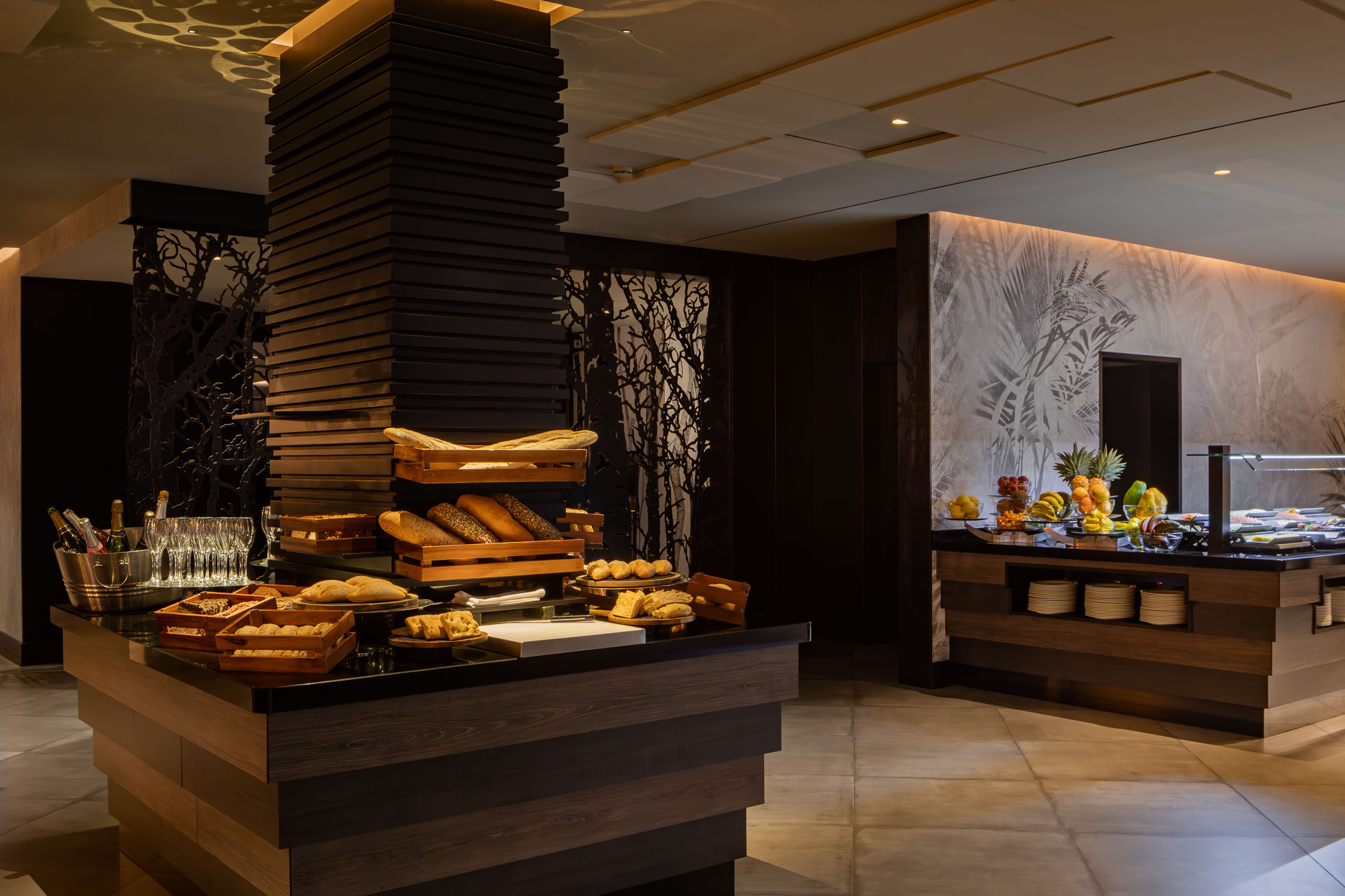 foto zona buffet hotel faro lopesan collection