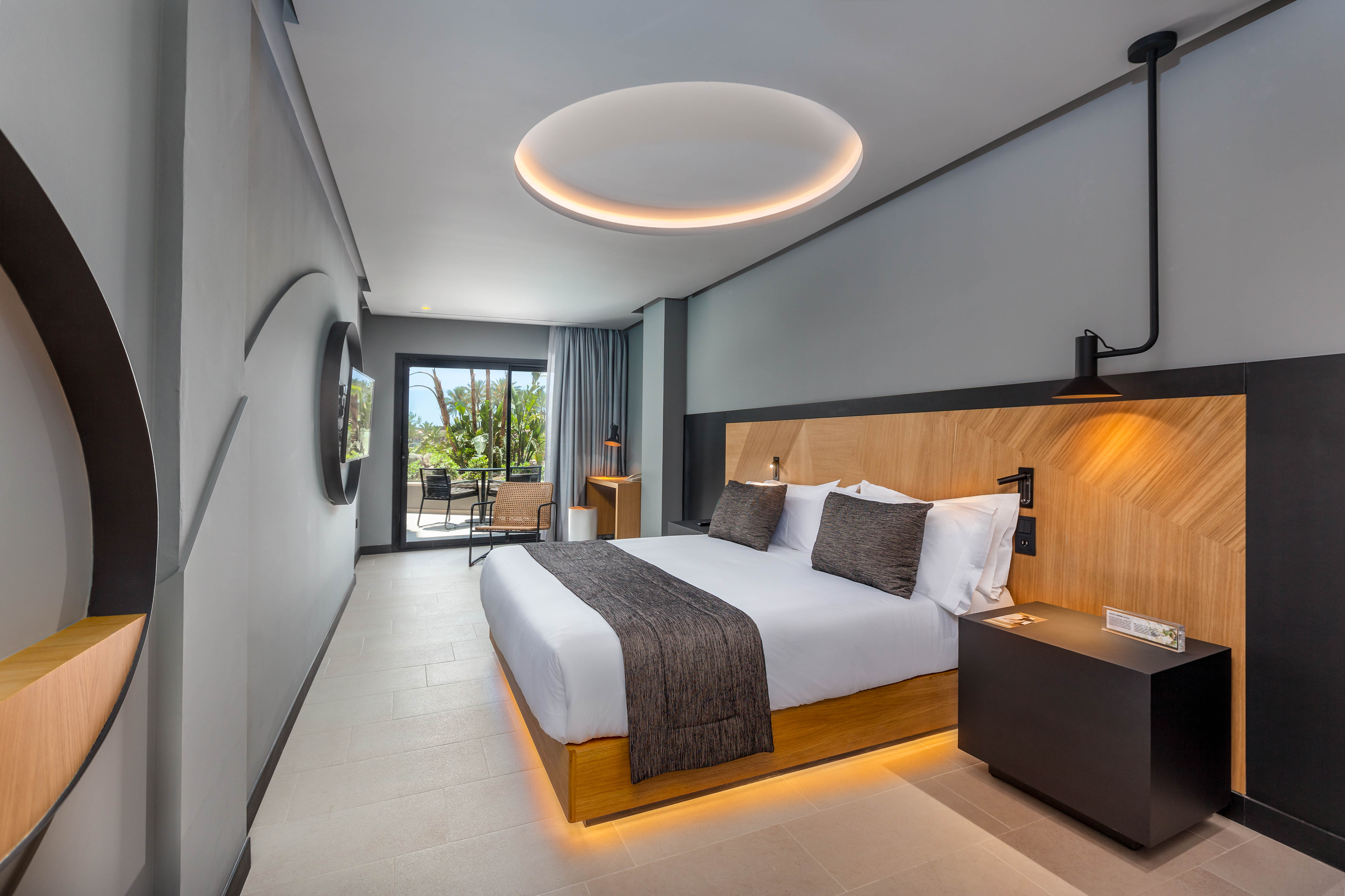 habitación doble estandar adaptada hotel faro lopesan collection