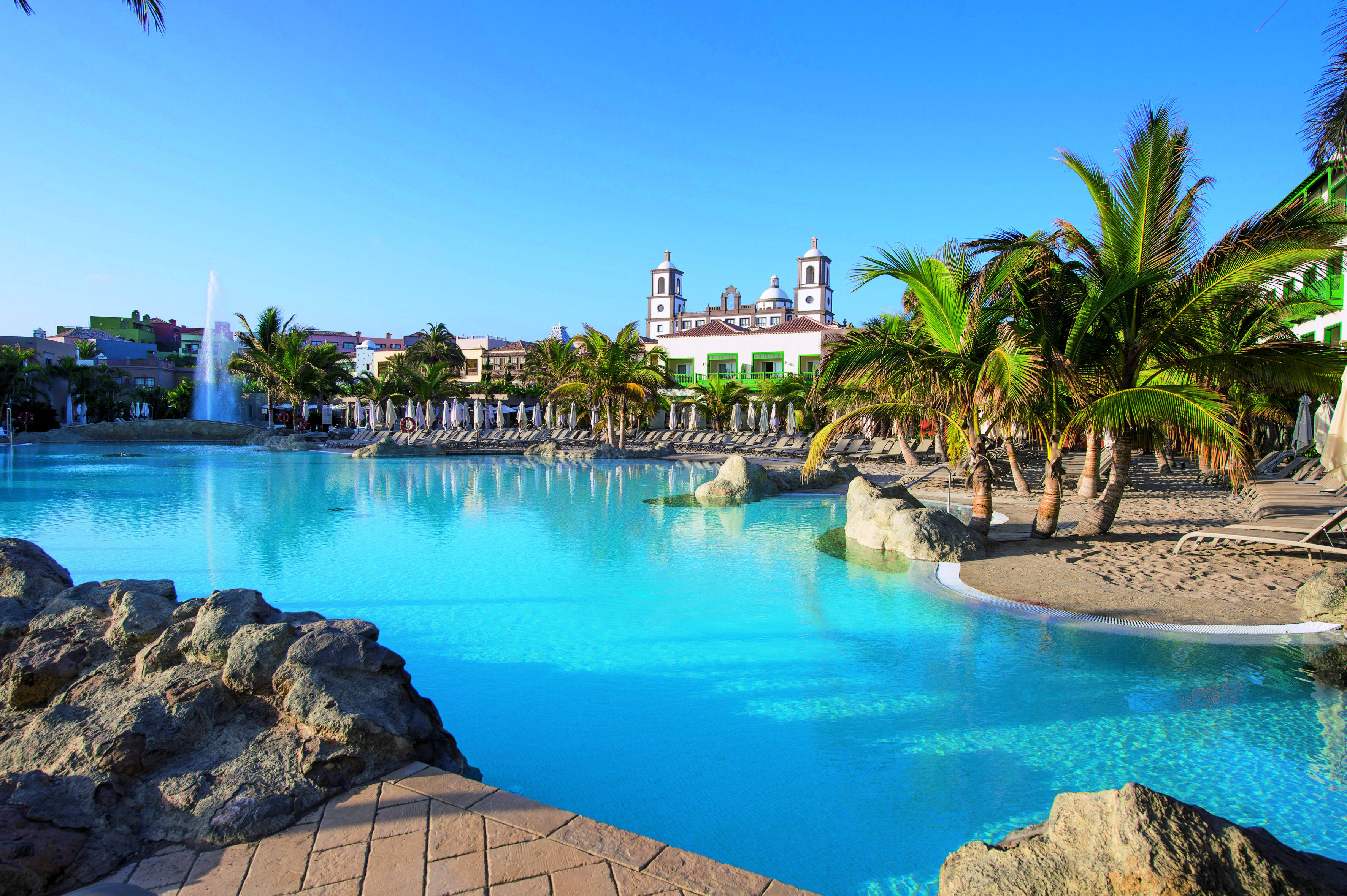 arena piscina lopesan villa del conde resort & thalasso