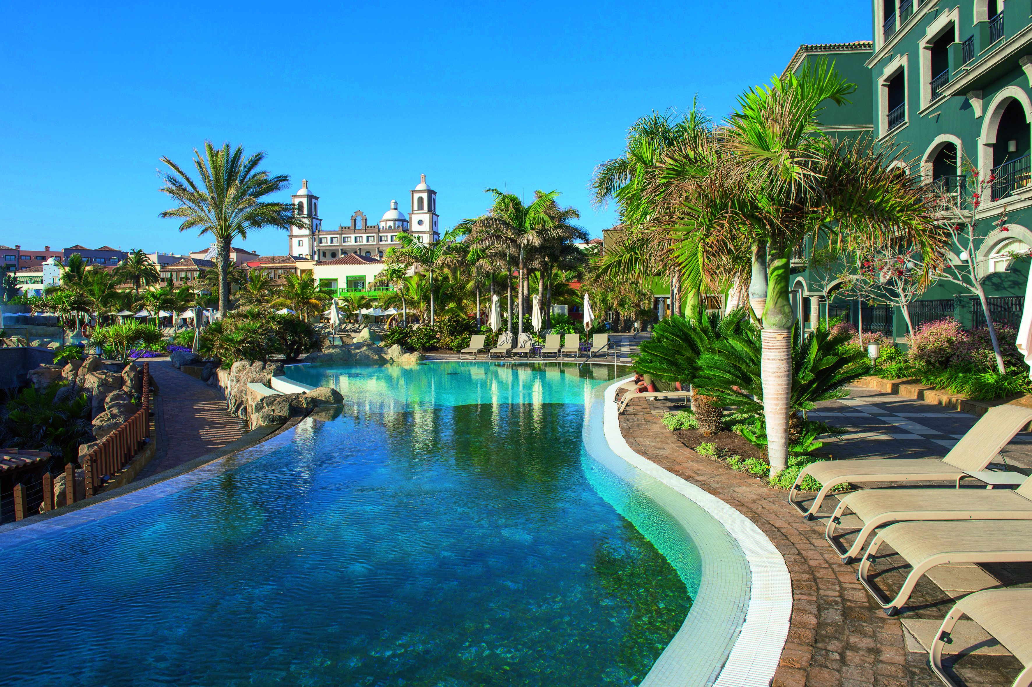 piscina crucero lopesan villa del conde resort & thalasso