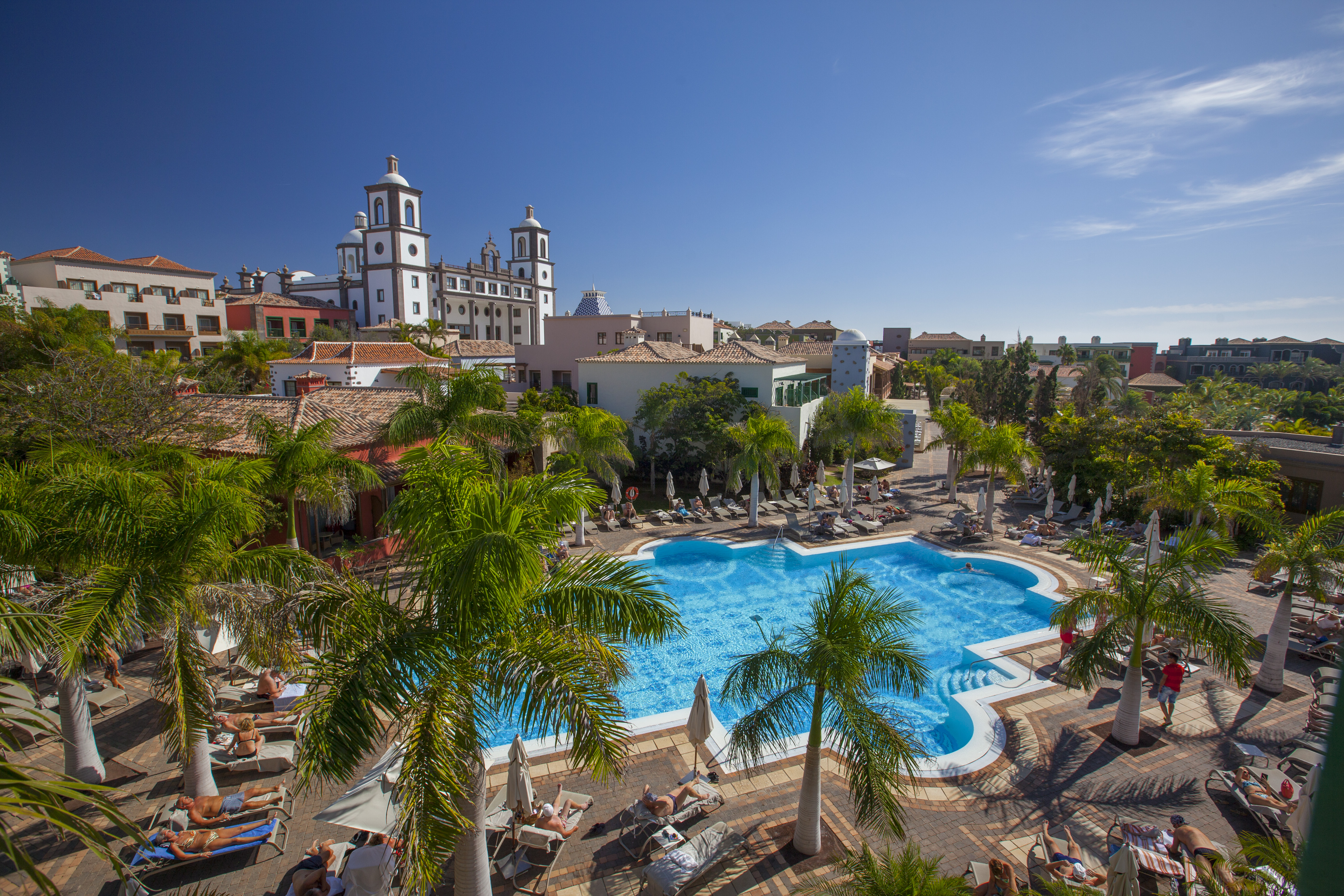 piscina relax lopesan villa del conde resort & thalasso