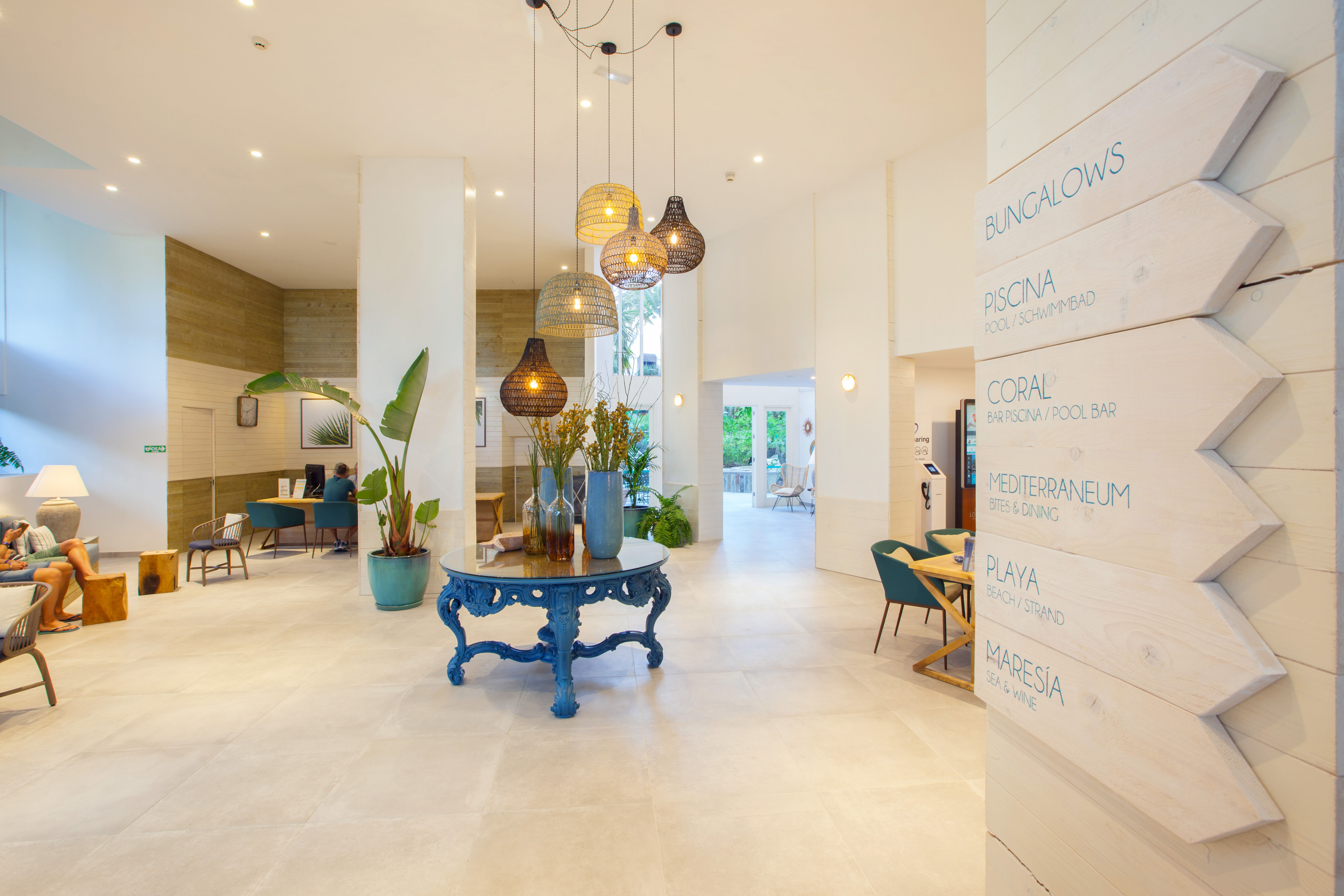 fotos lobby corallium beach by lopesan hotels