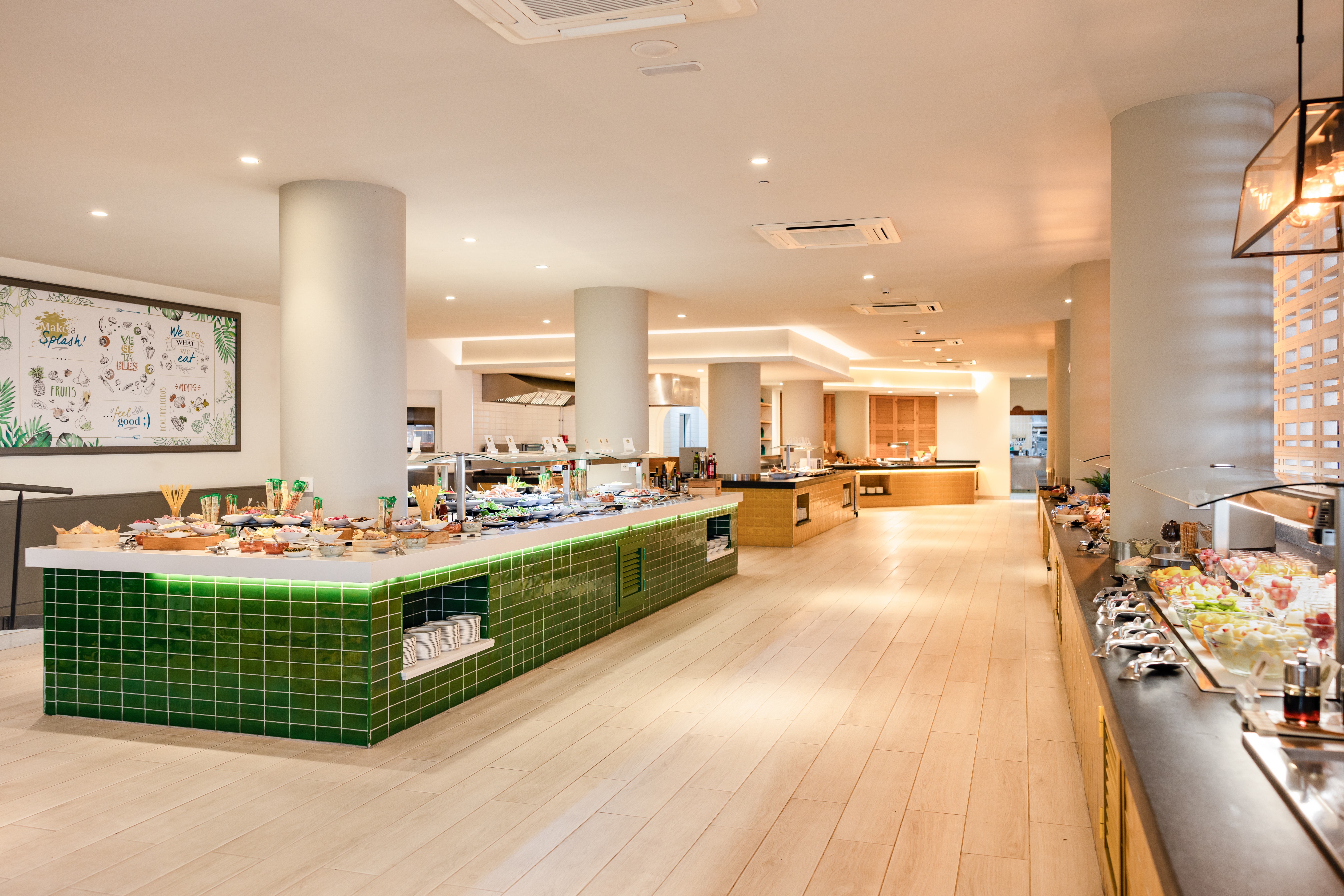 imágenes y fotos corallium dunamar by lopesan hotels zona buffet