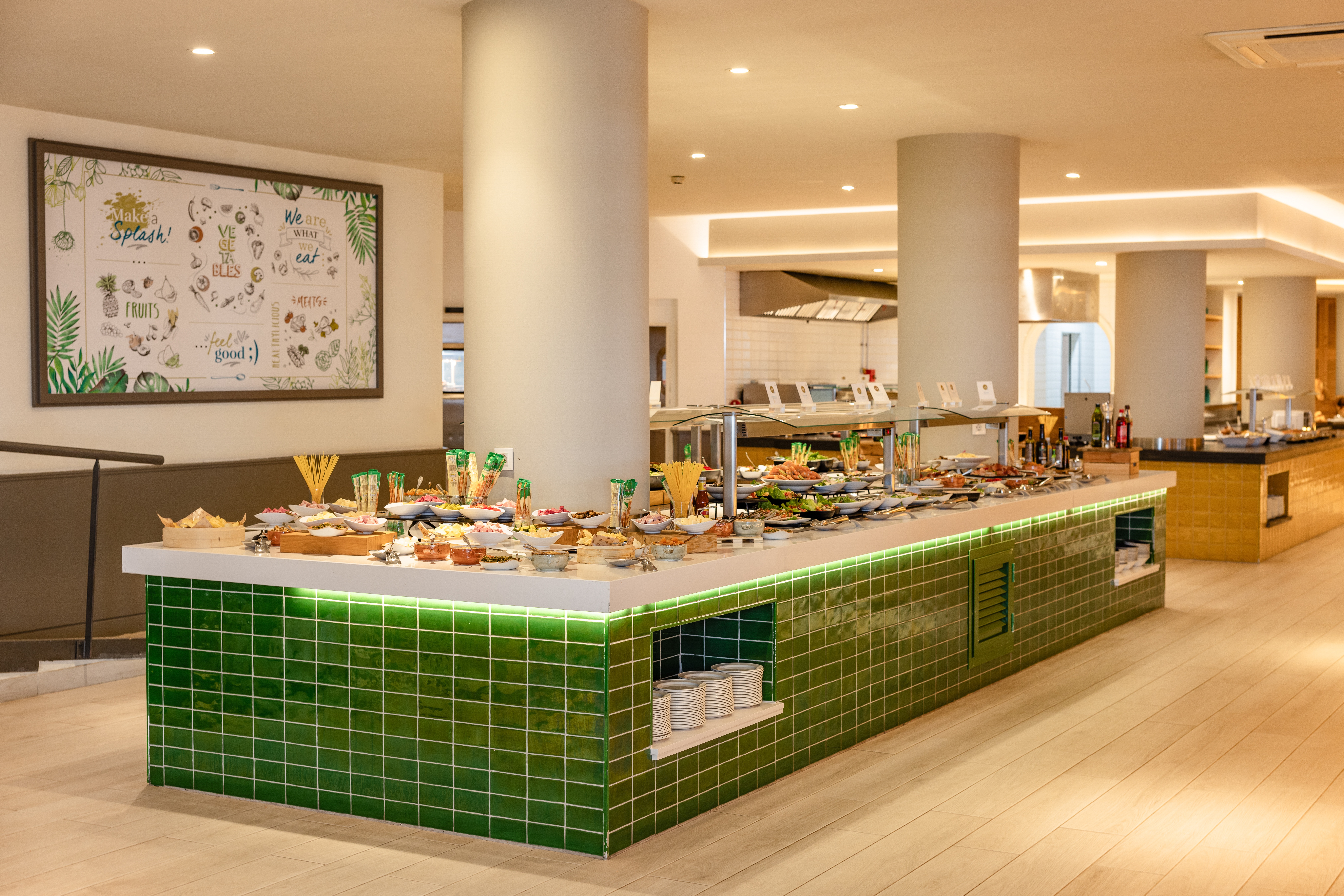 fotos corallium dunamar zona buffet