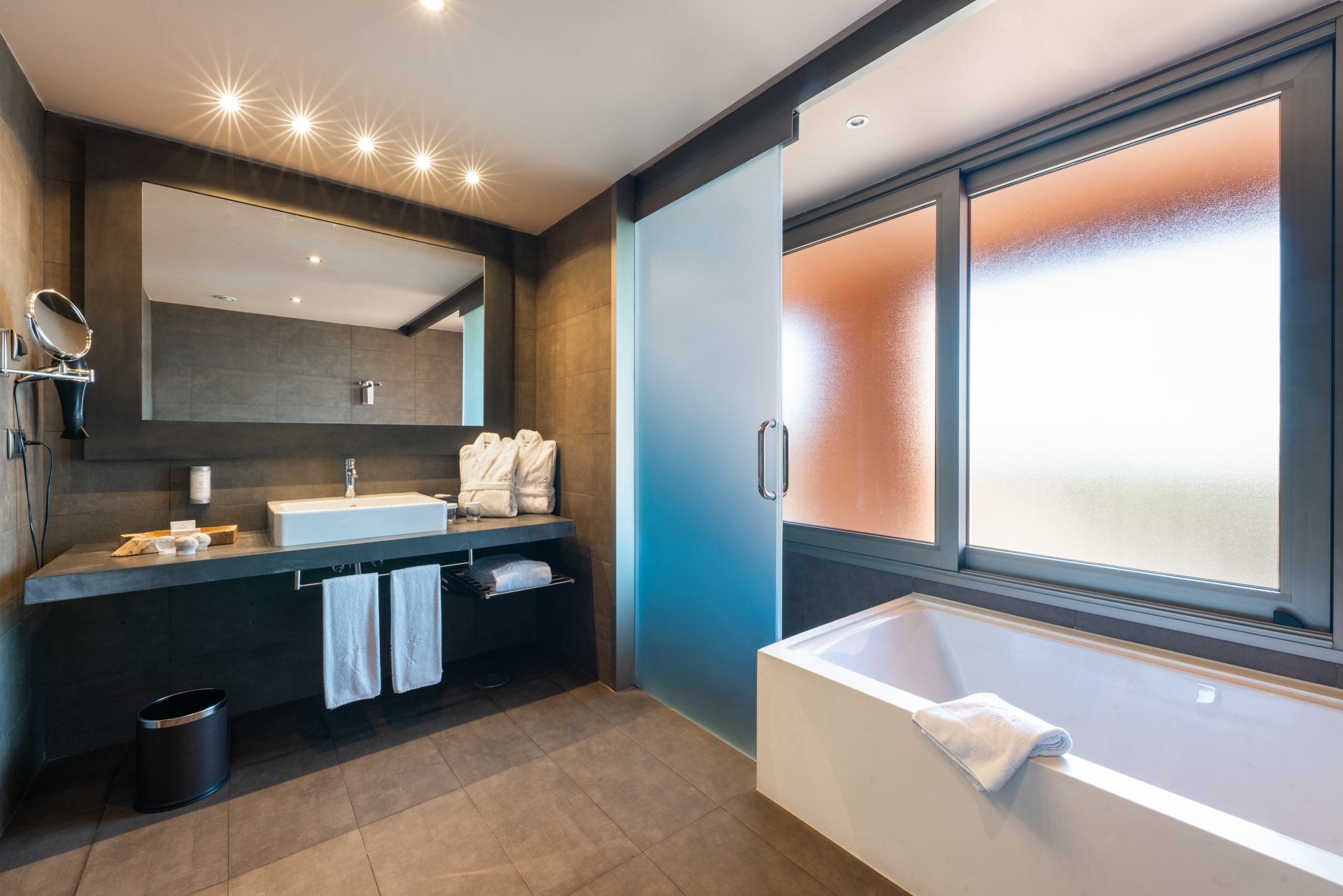 badezimmer doppelzimmer standard economy lopesan baobab resort