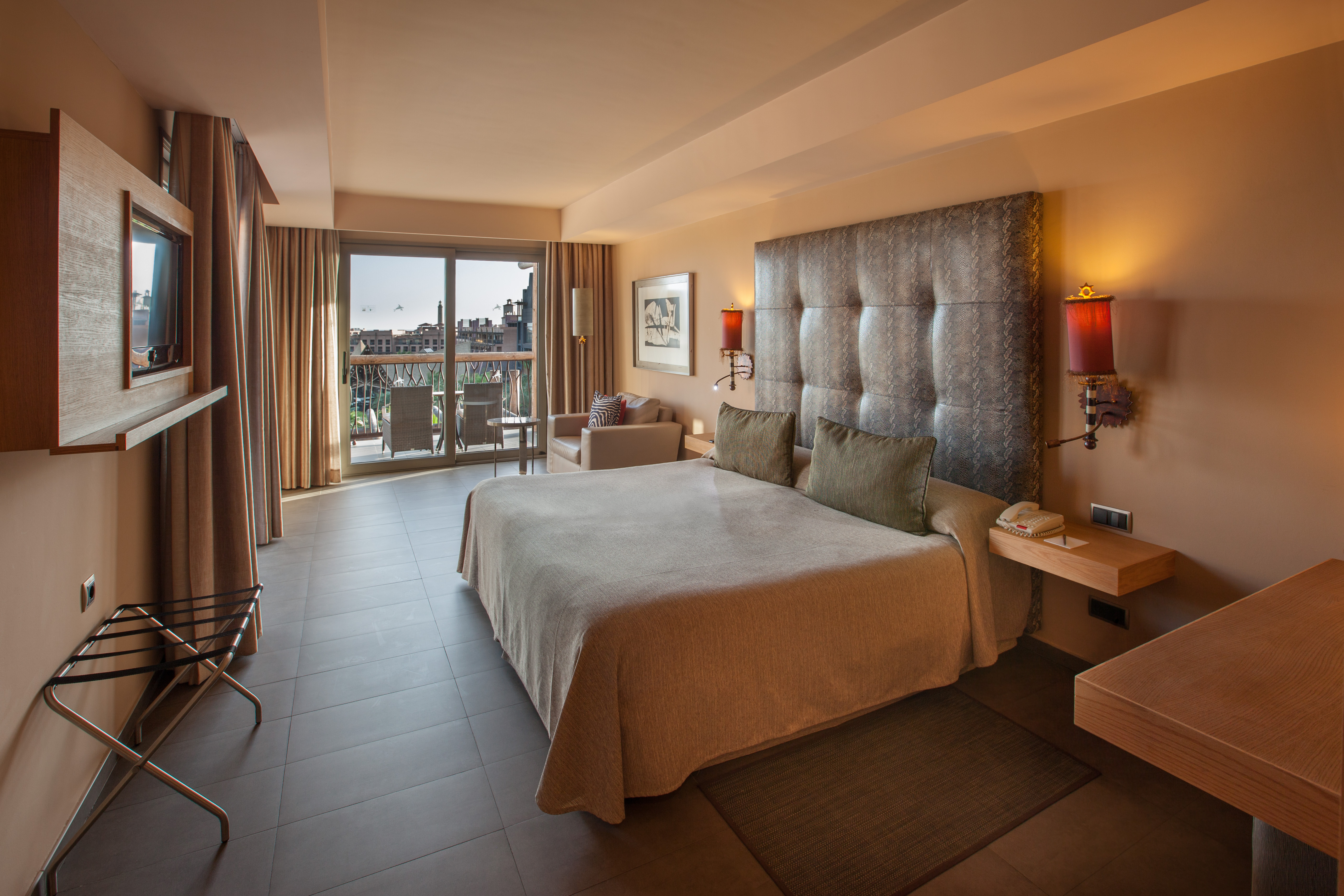 bett doppelzimmer superior lopesan baobab resort