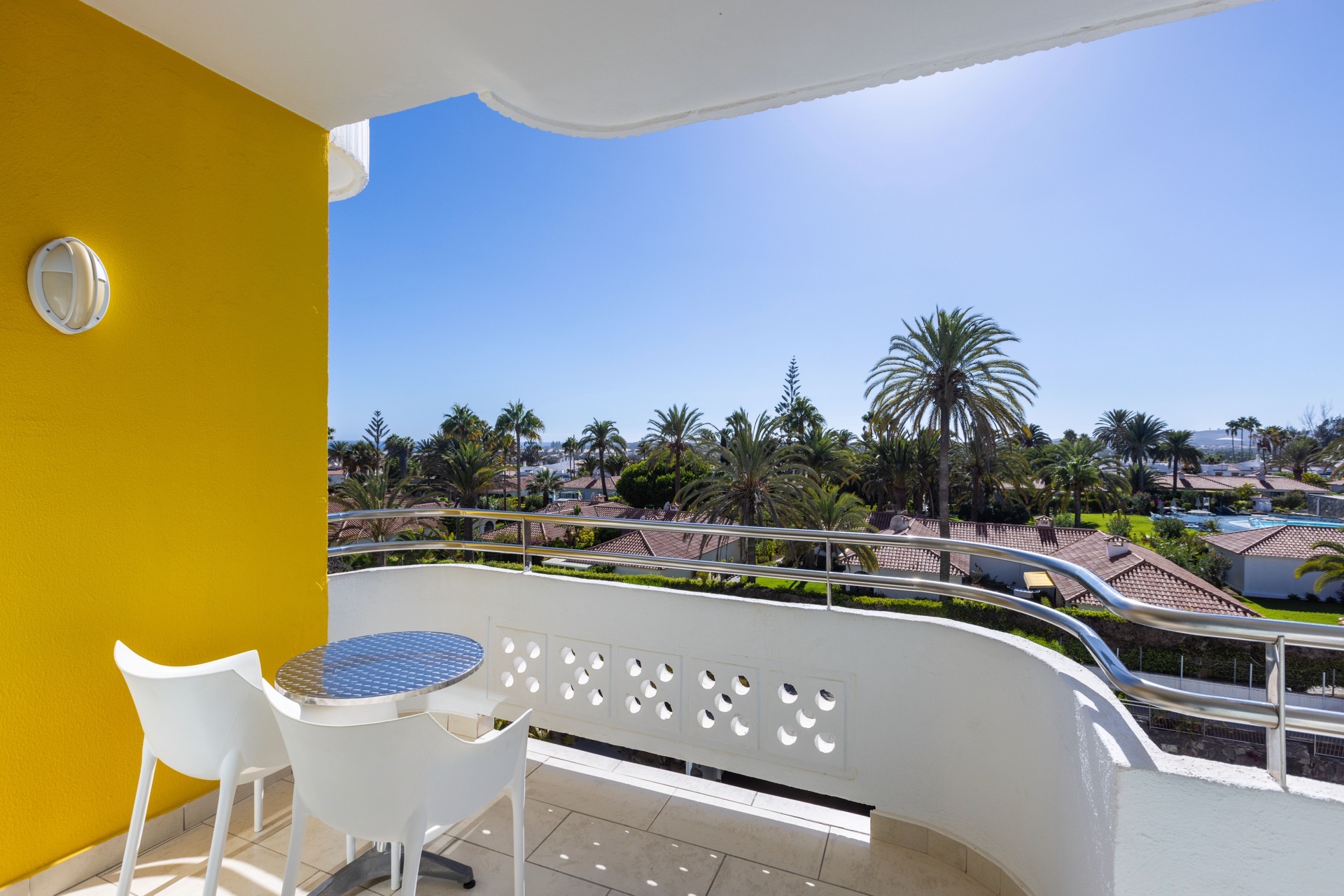 terraza habitación double standard view hotel abora catarina