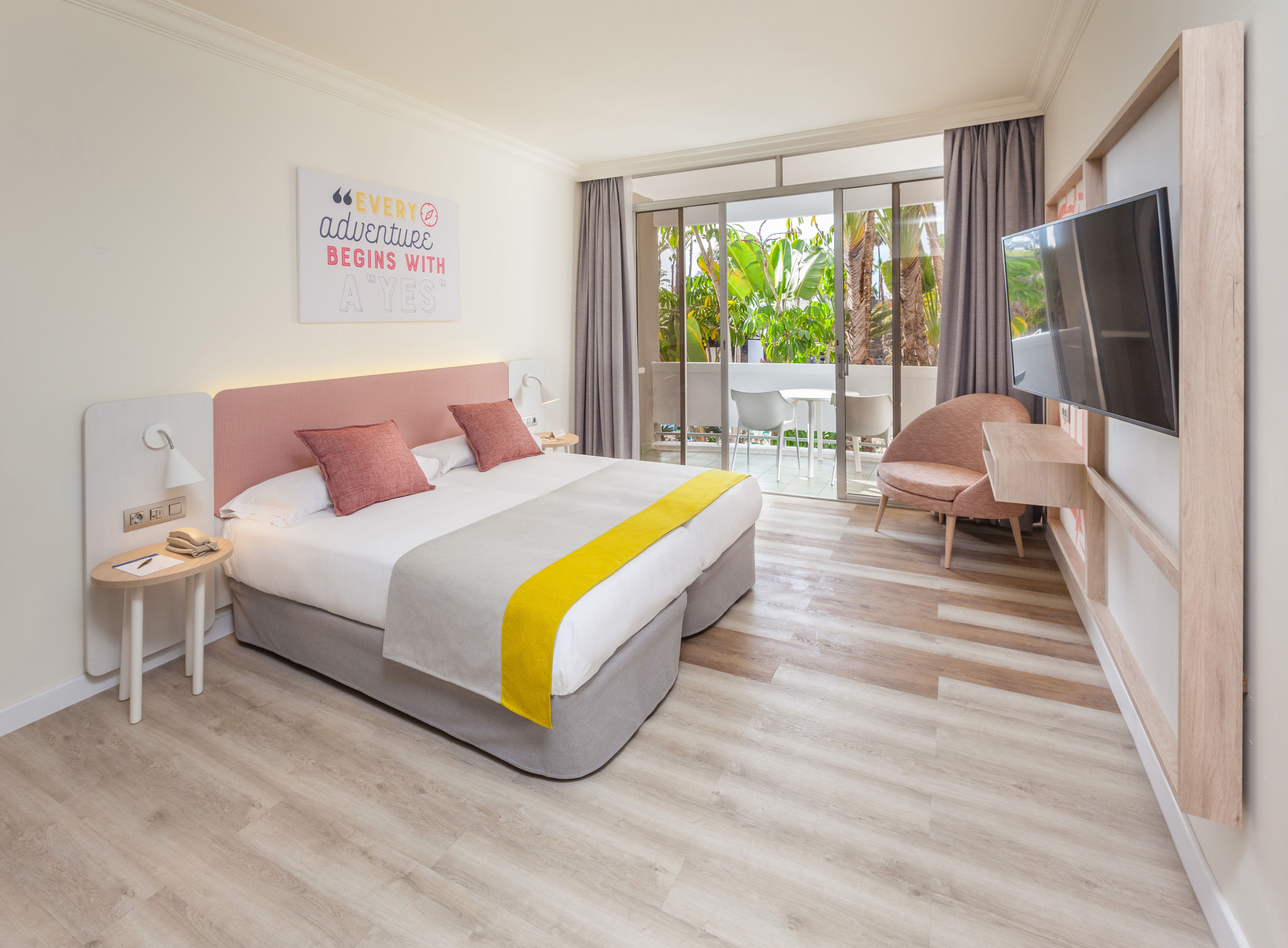 cama habitación doble estándar adaptada hotel abora buenaventura