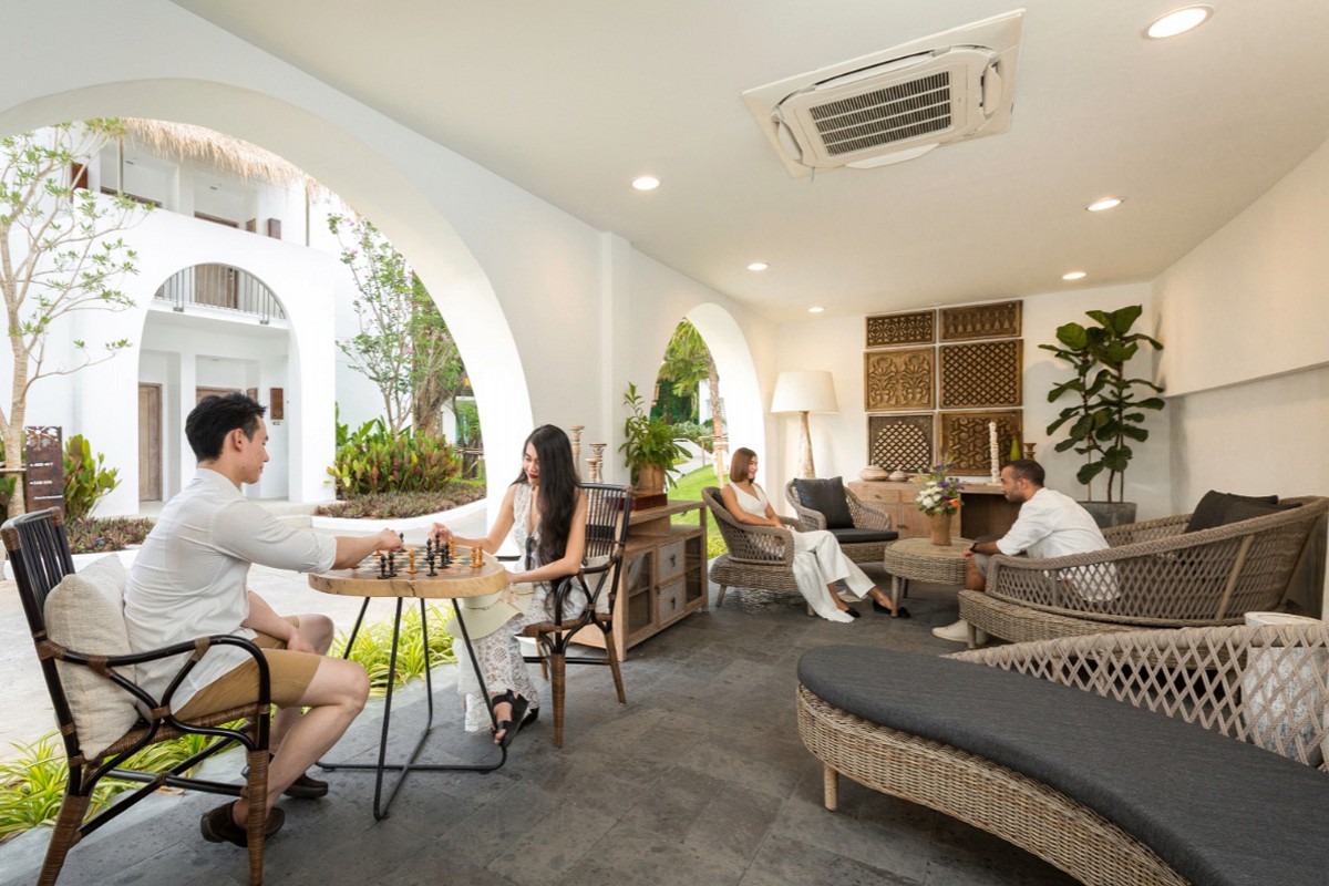 bibliotheksbereich bilder und fotos eden beach resort & spa a lopesan collection hotel