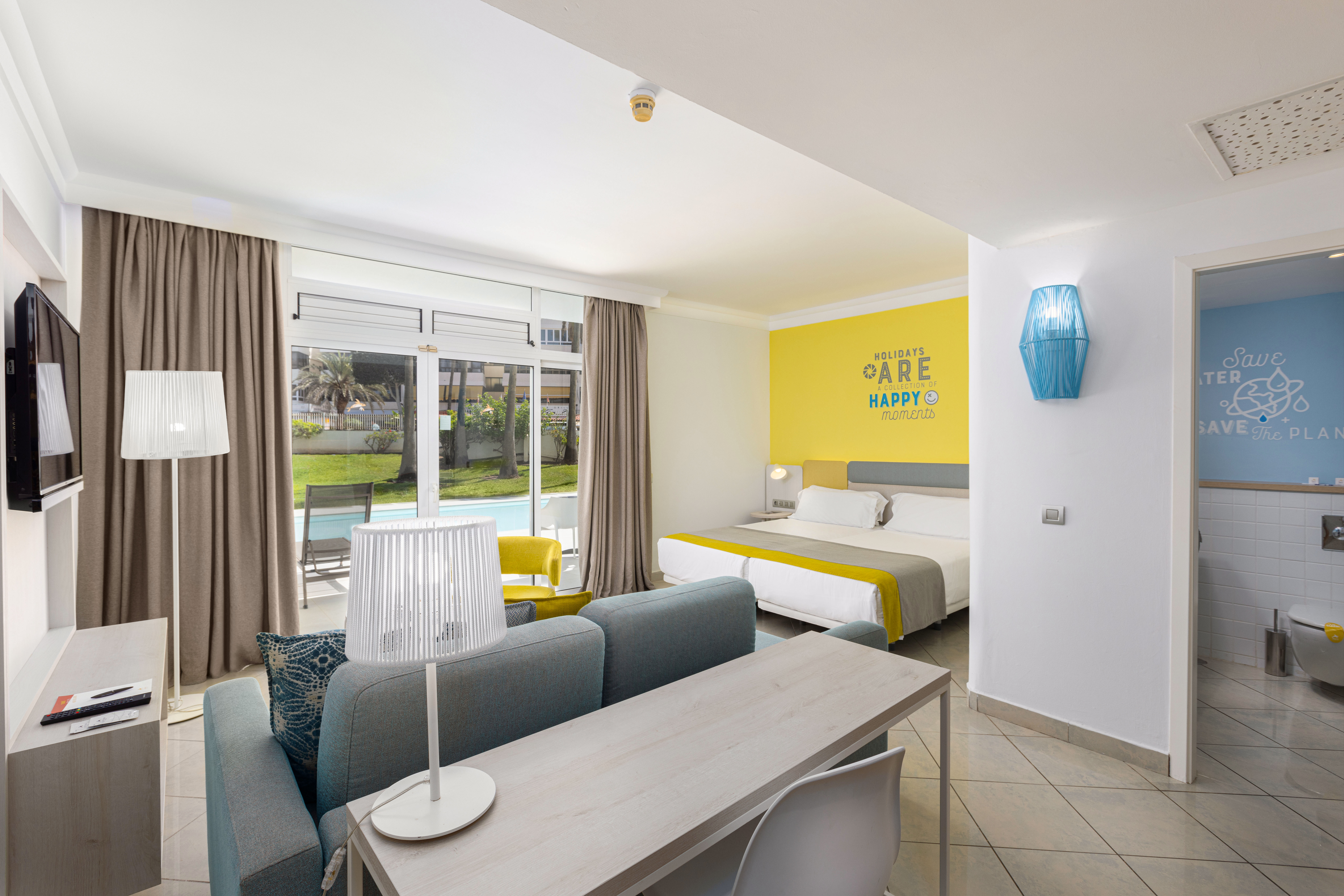 bett abora catarina double family pool zimmer