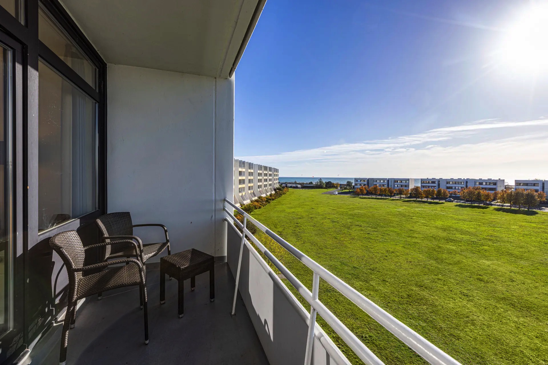 fotos terraza apartamento yachthafen 2  habitaciones hotel ifa fehmarn
