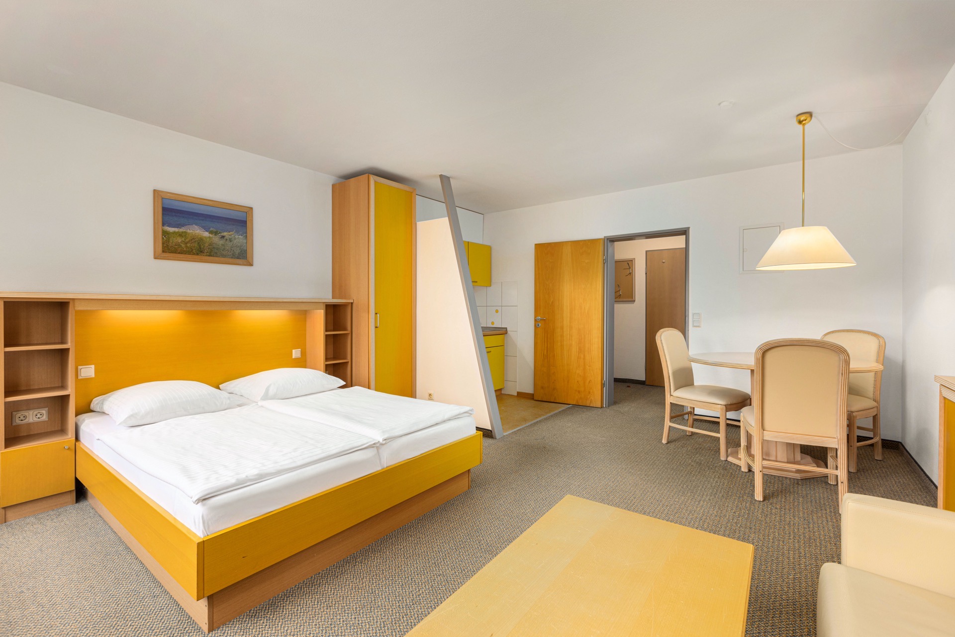 fotos cama habitaciones hotel ifa fehmarn apartamento vitaminar