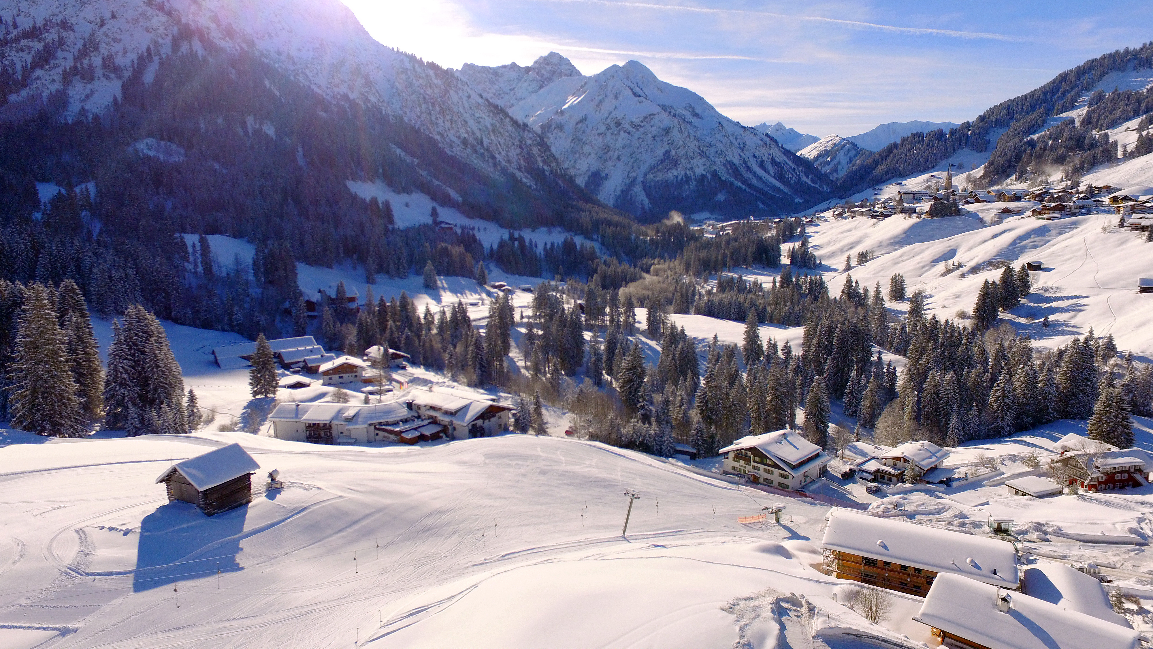 bilder und fotos ifa alpenhof wildental hotel außen schnee