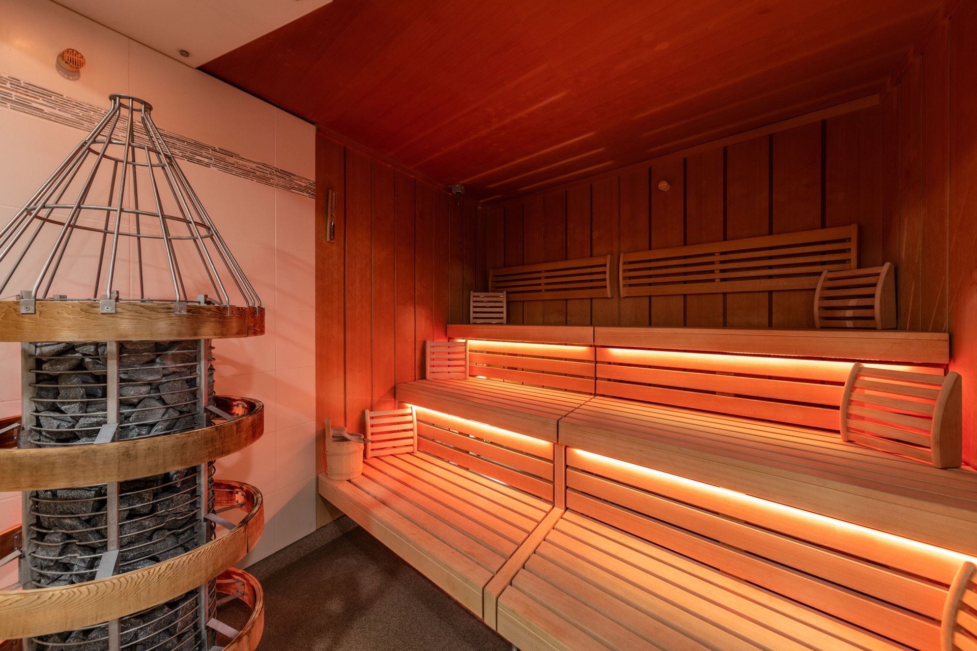 Fotos de la sauna en el hotel IFA Alpenrose