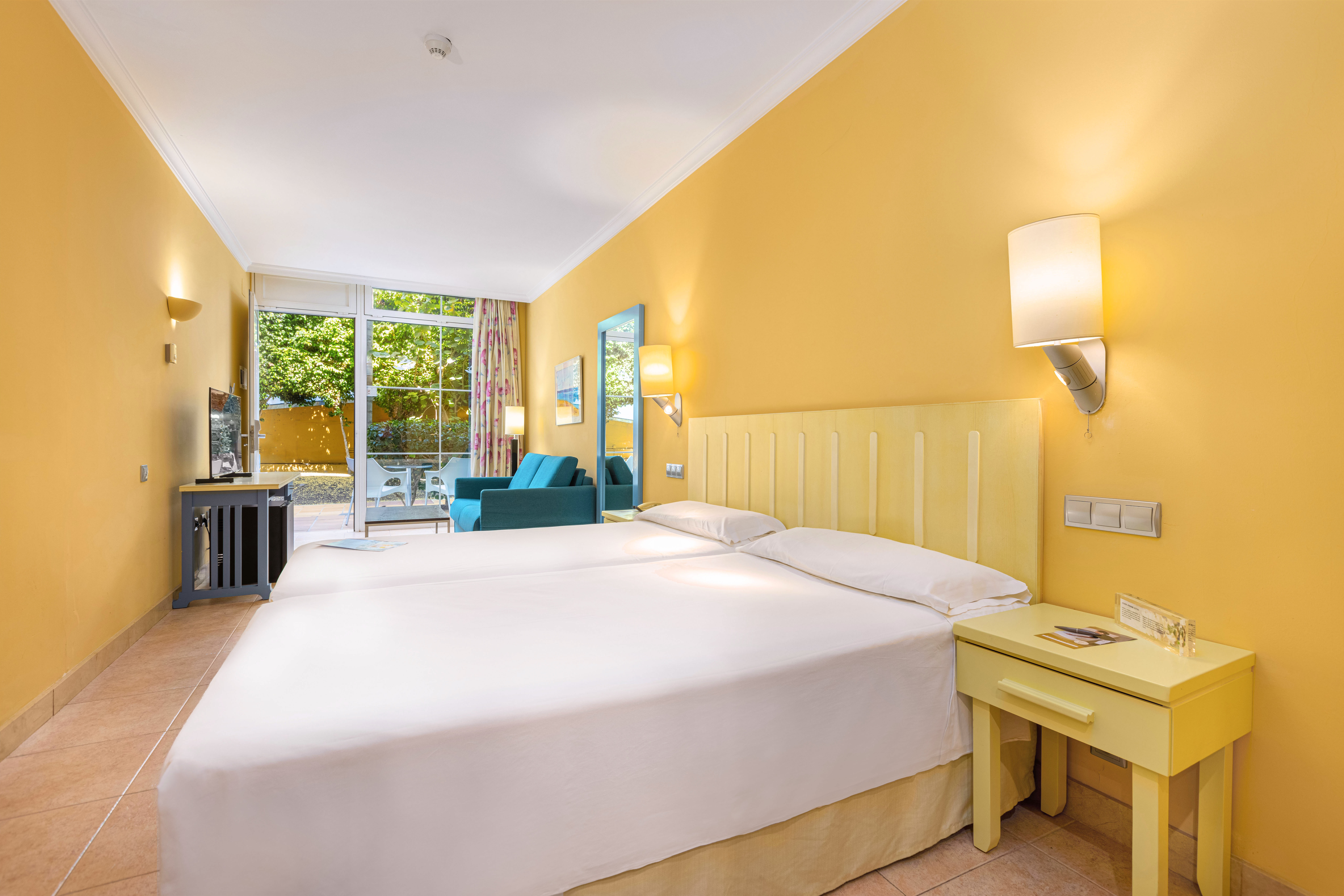 bed double family room ifa altamarena hotel