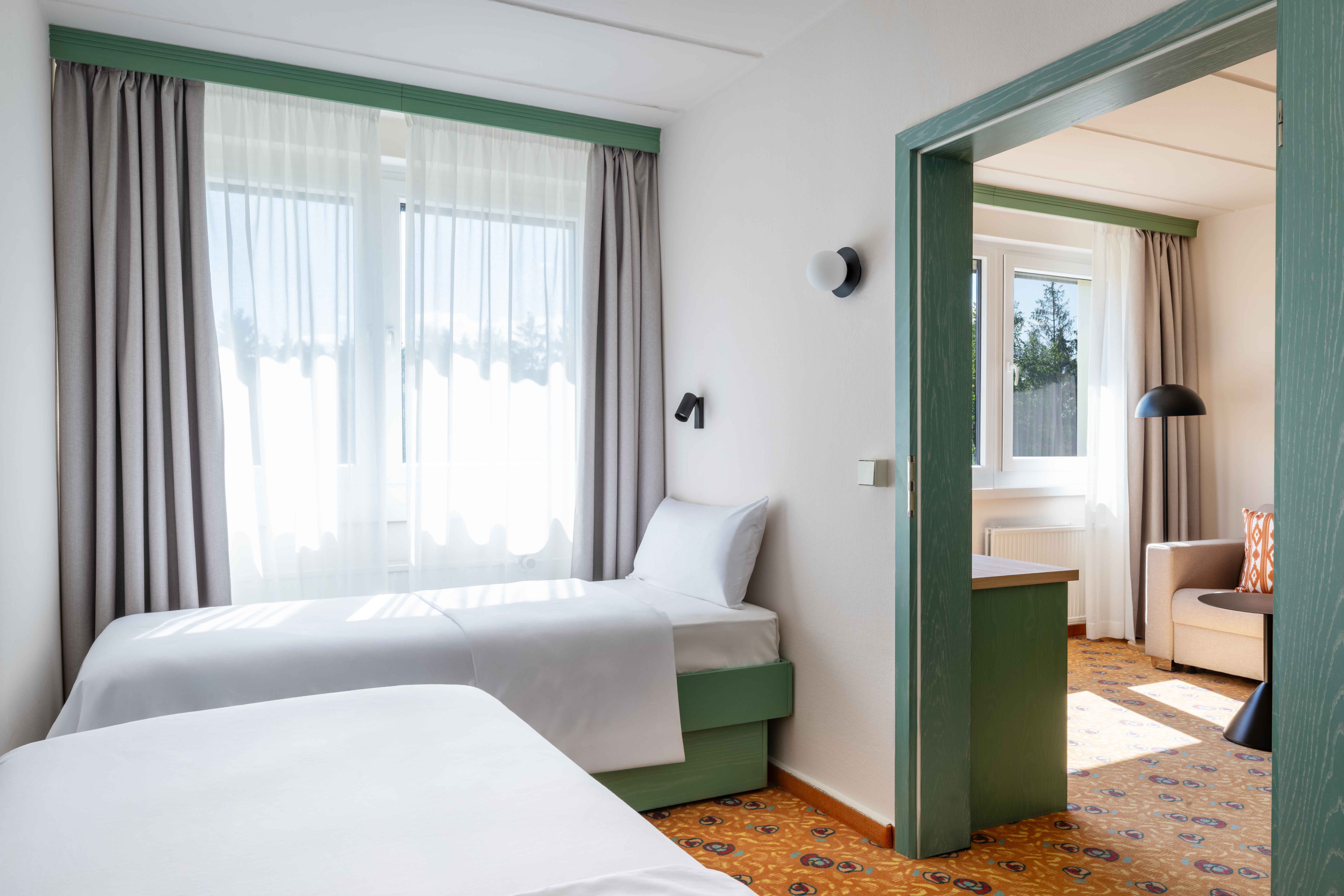 bett 2 raum appartement ifa schoneck hotel