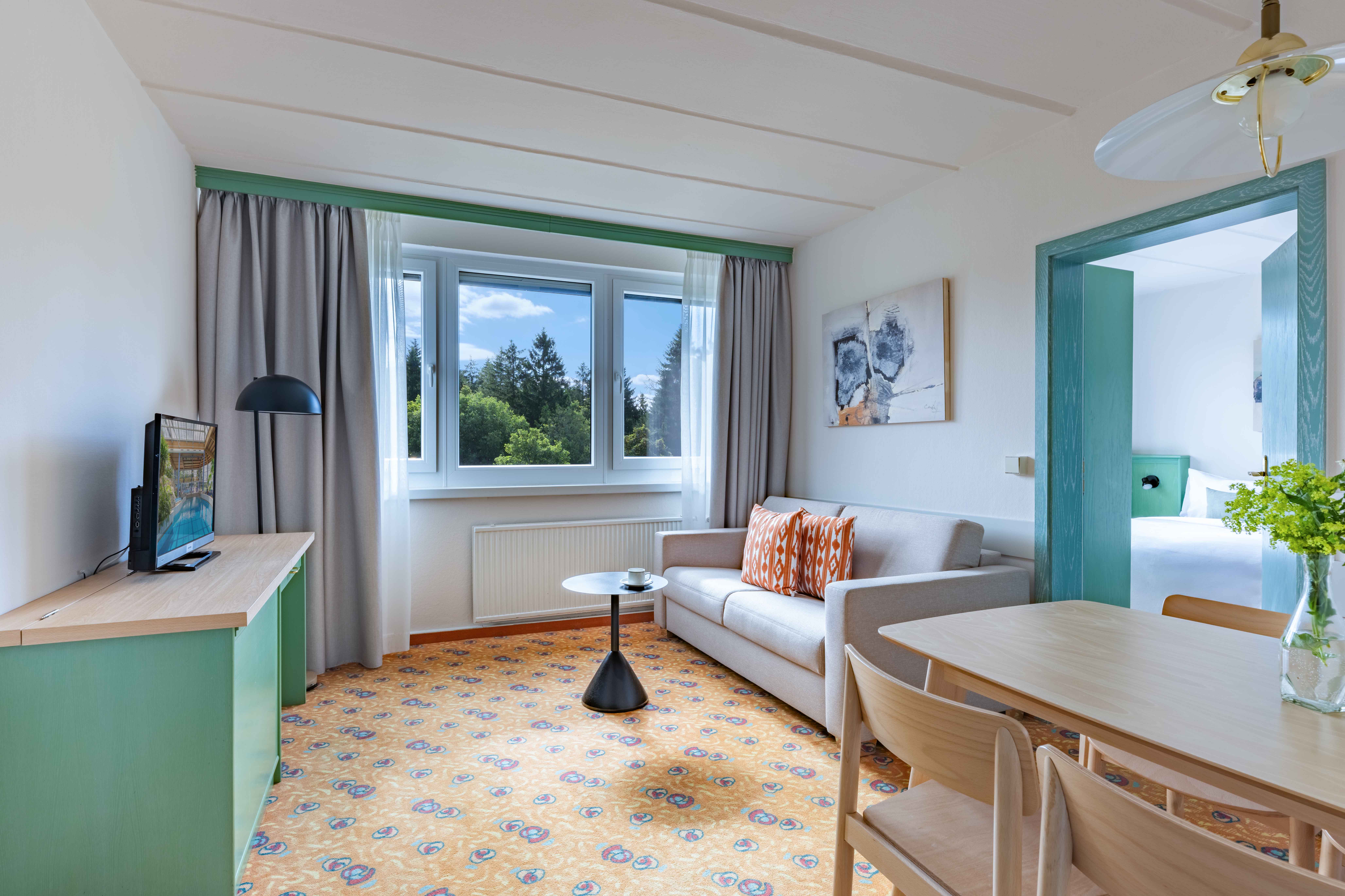 salon 2 raum appartement ifa schoneck hotel