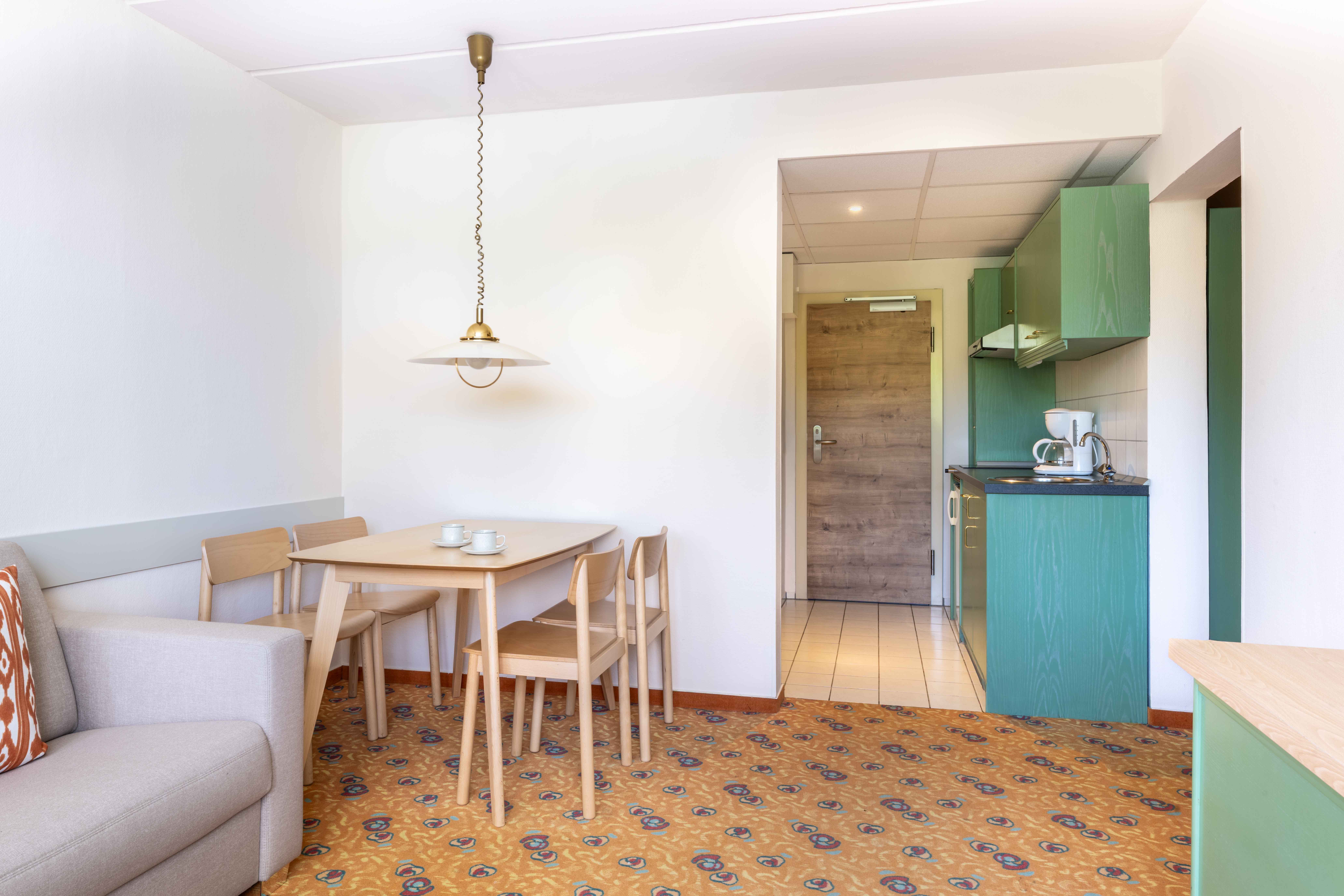 bett 1.5 raum appartement ifa schoneck hotel
