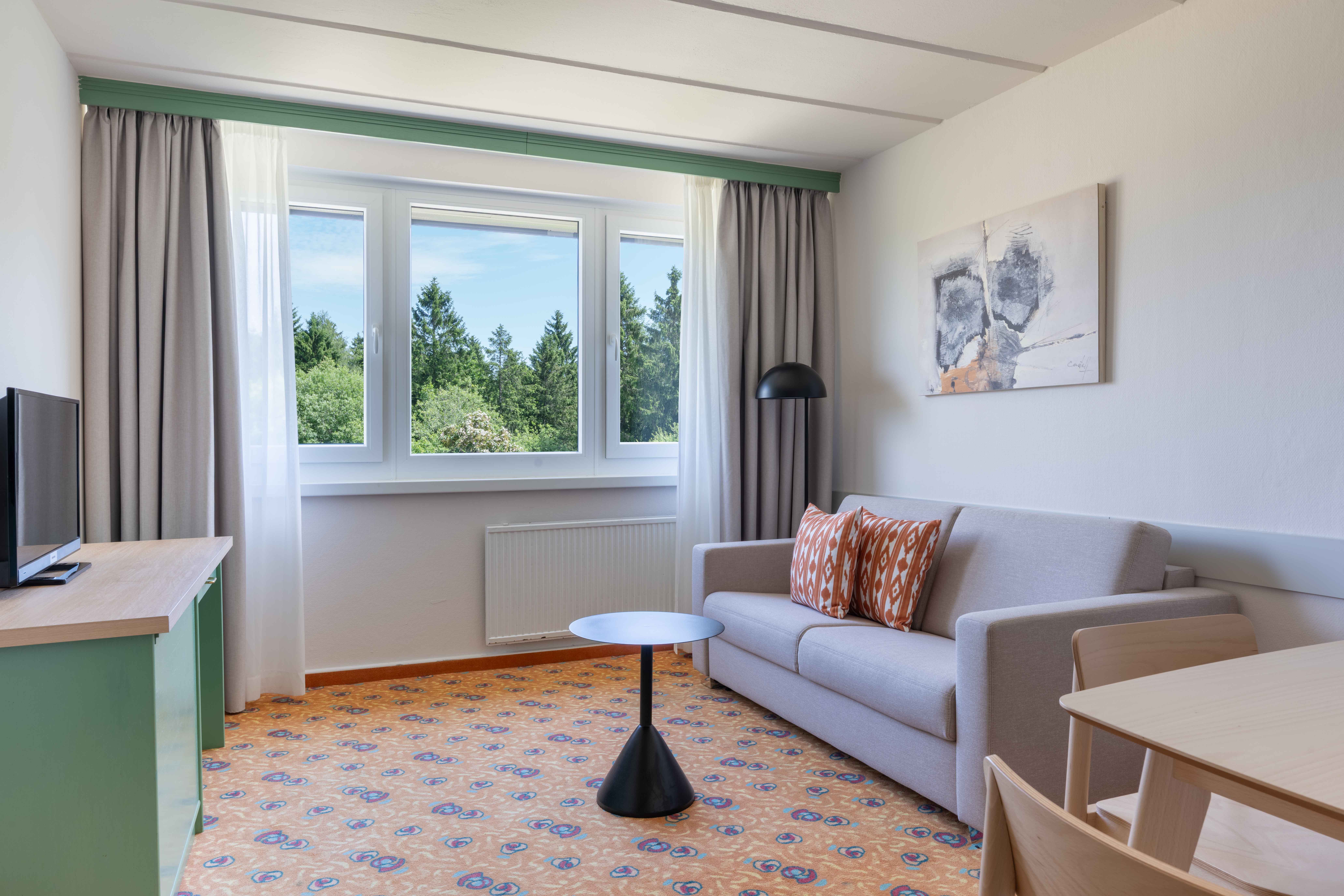 lounge-bett 1.5 raum appartement ifa schoneck hotel