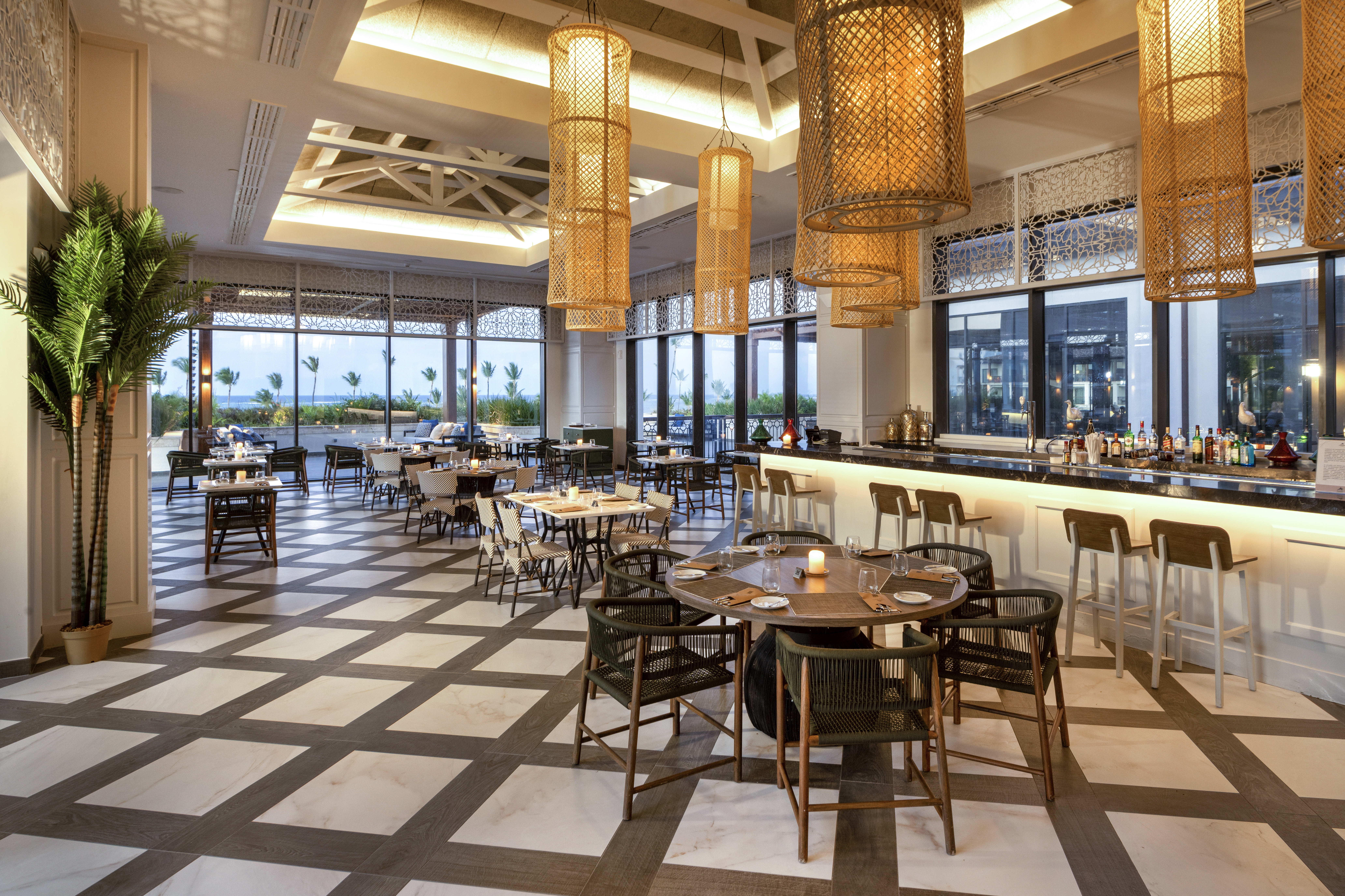 salón comedor mareas restaurante lopesan costa bávaro resort spa & casino