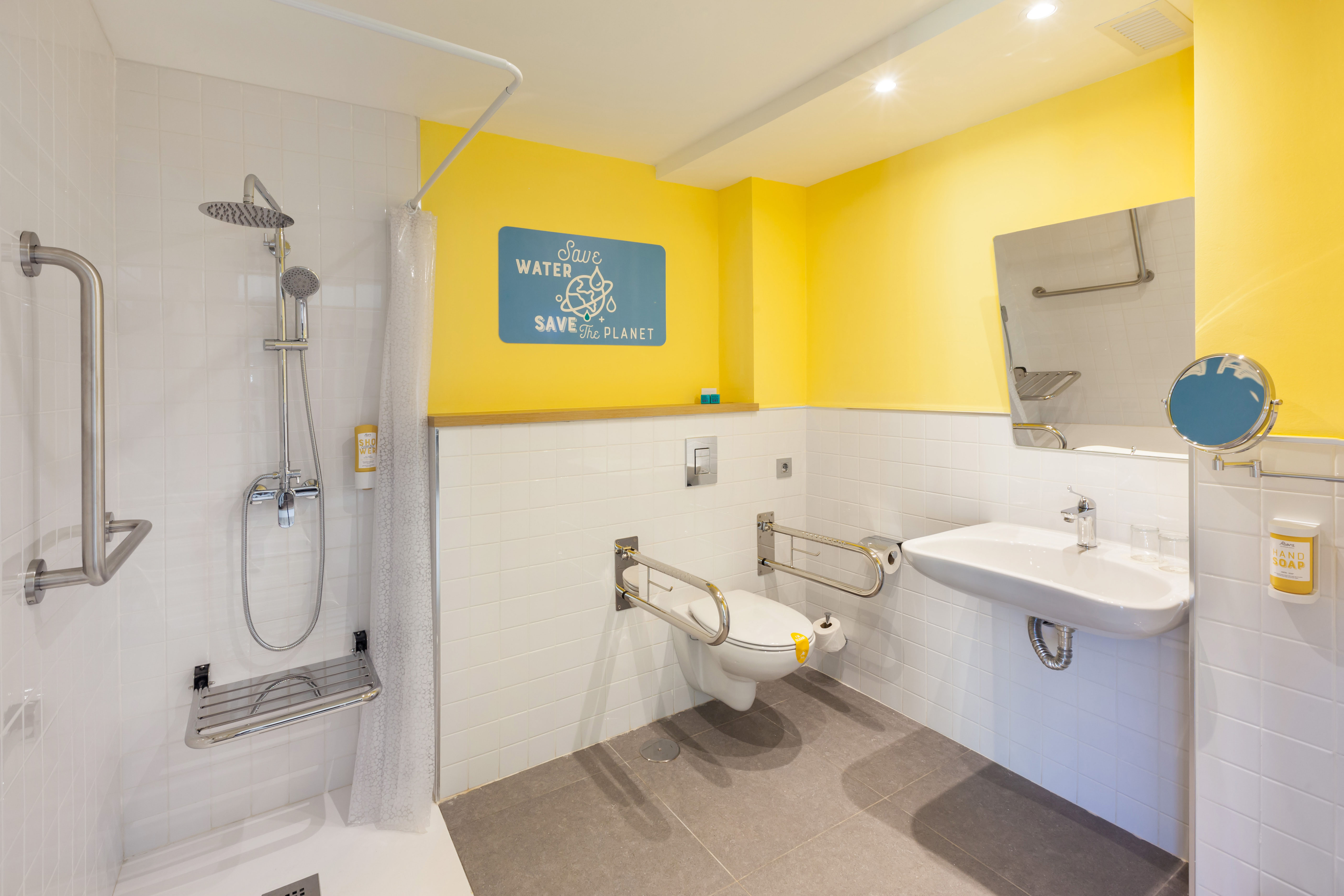 baño habitación doble familiar adaptada abora interclub atlantic