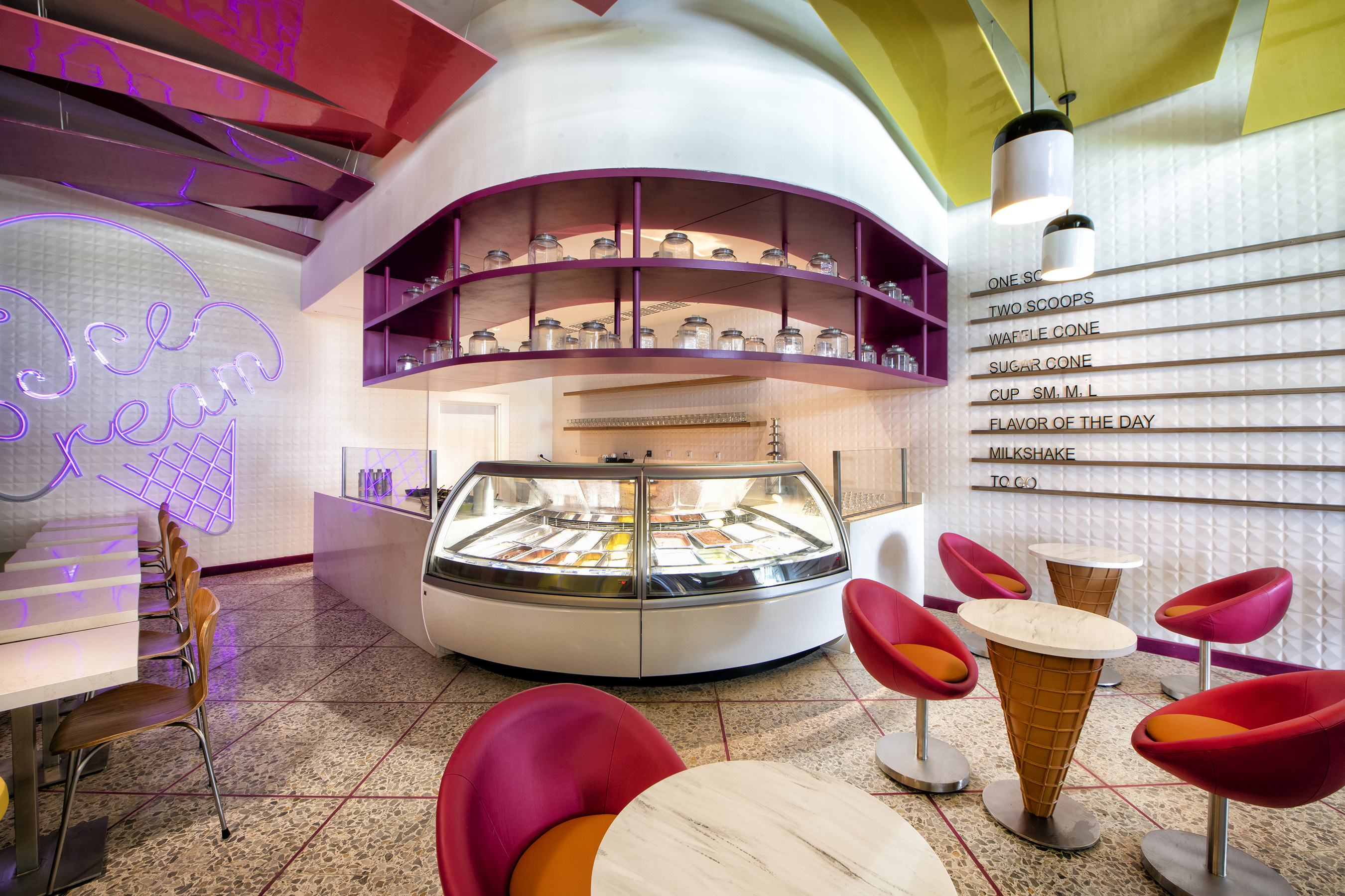 ice cream shop leisure area punta cana