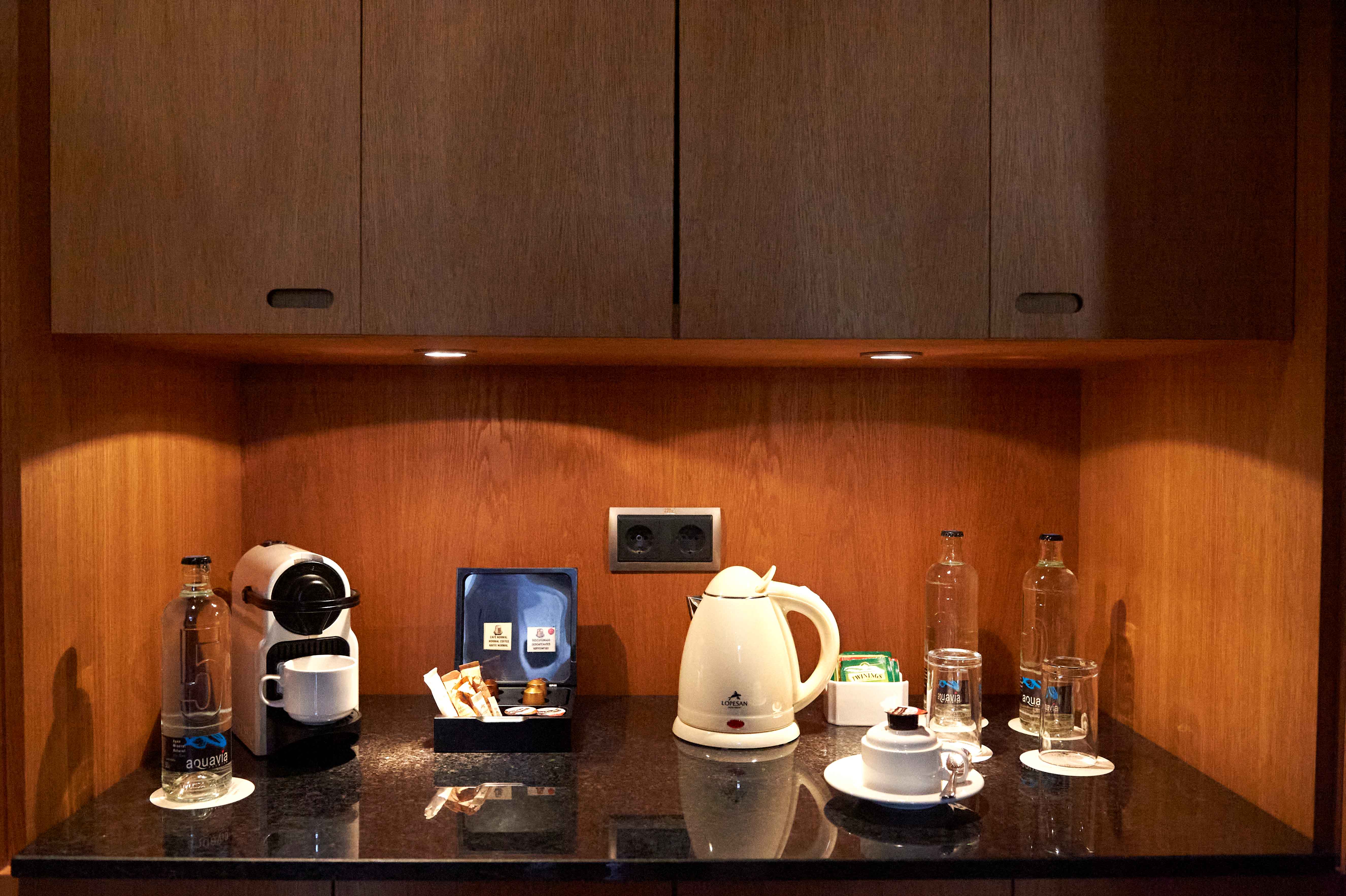 cefetera nespresso habitaciones unique hotel corallium dunamar