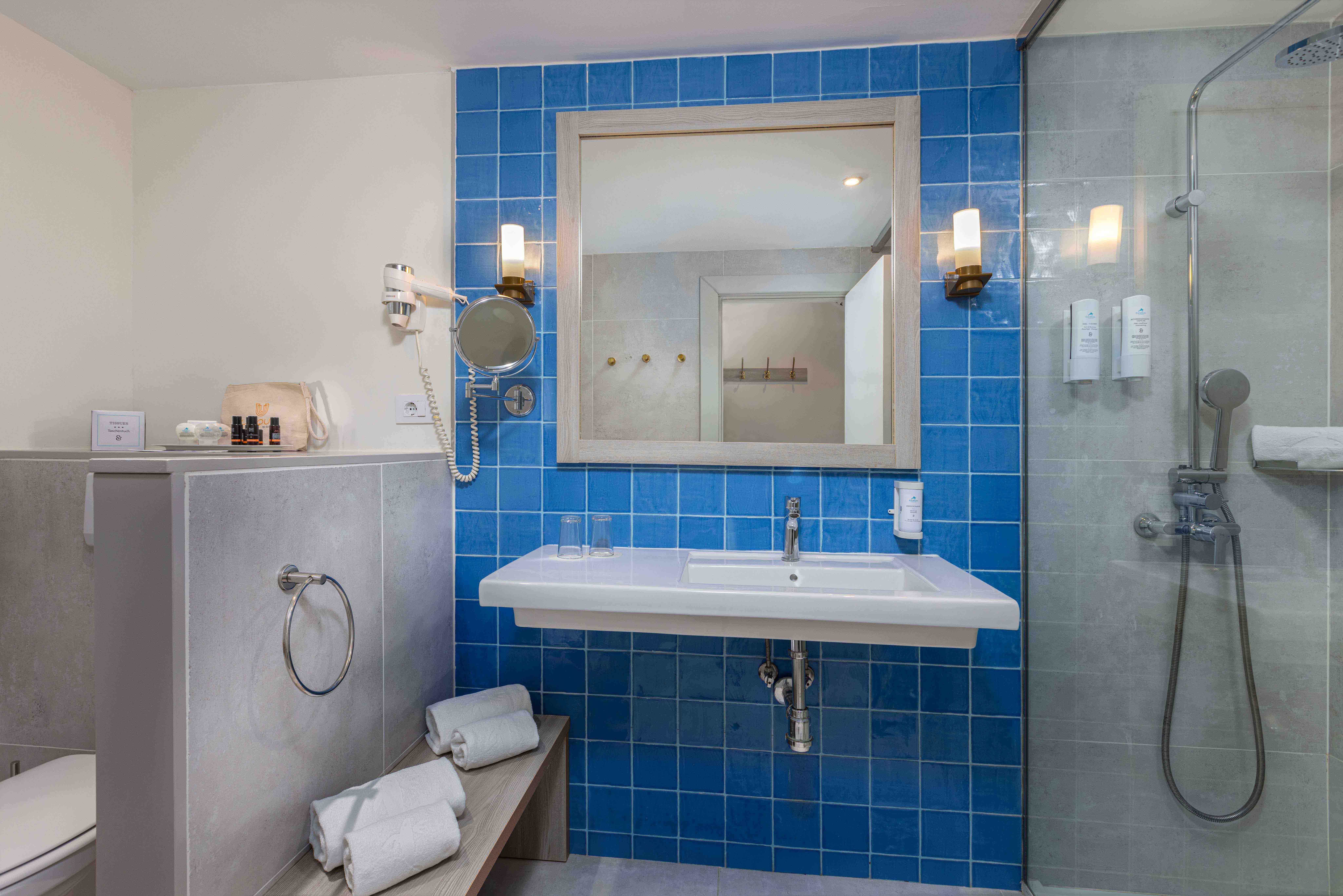baño habitación unique superior view corallium dunamar