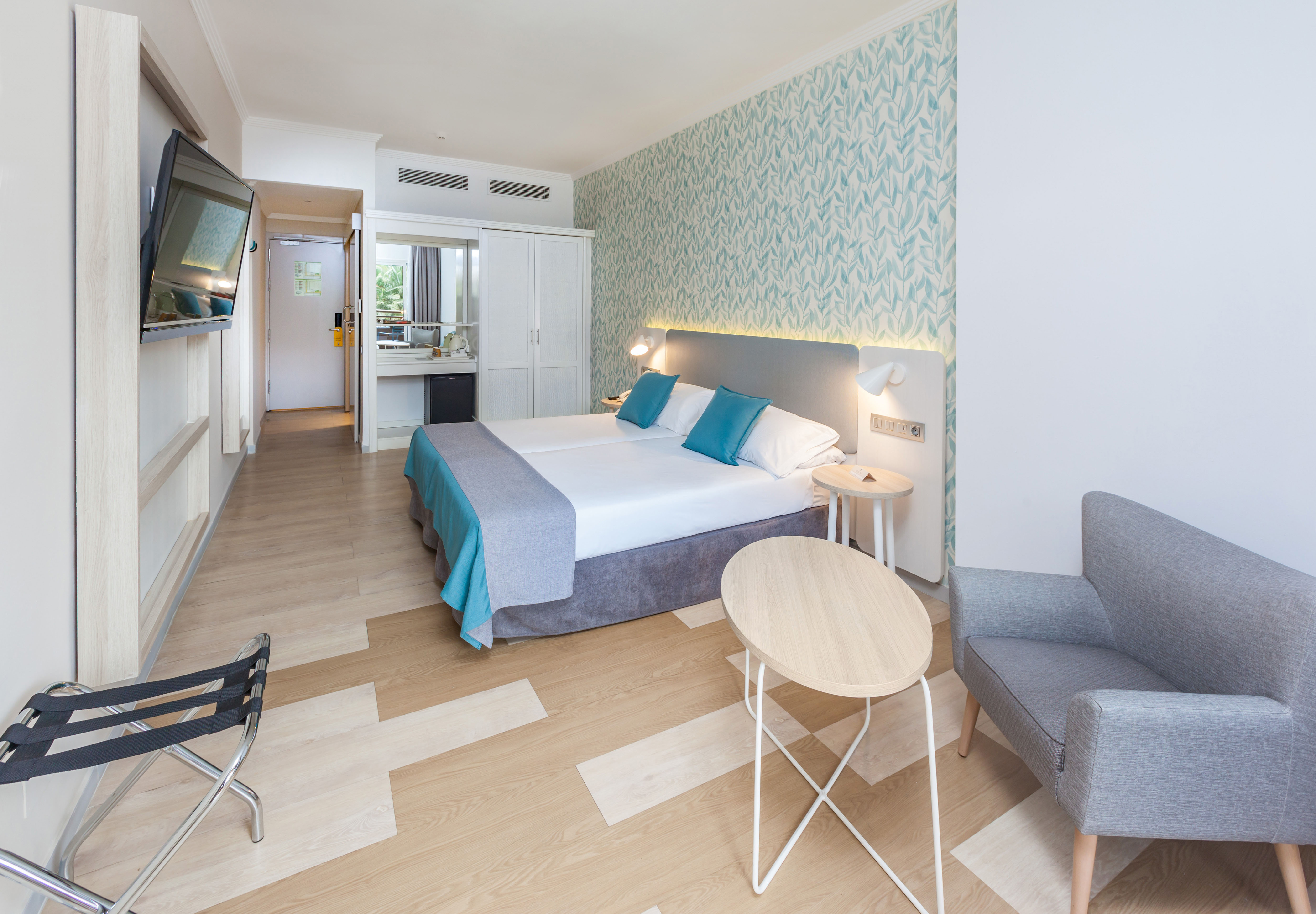 entrance double standard adapted room abora continental hotel