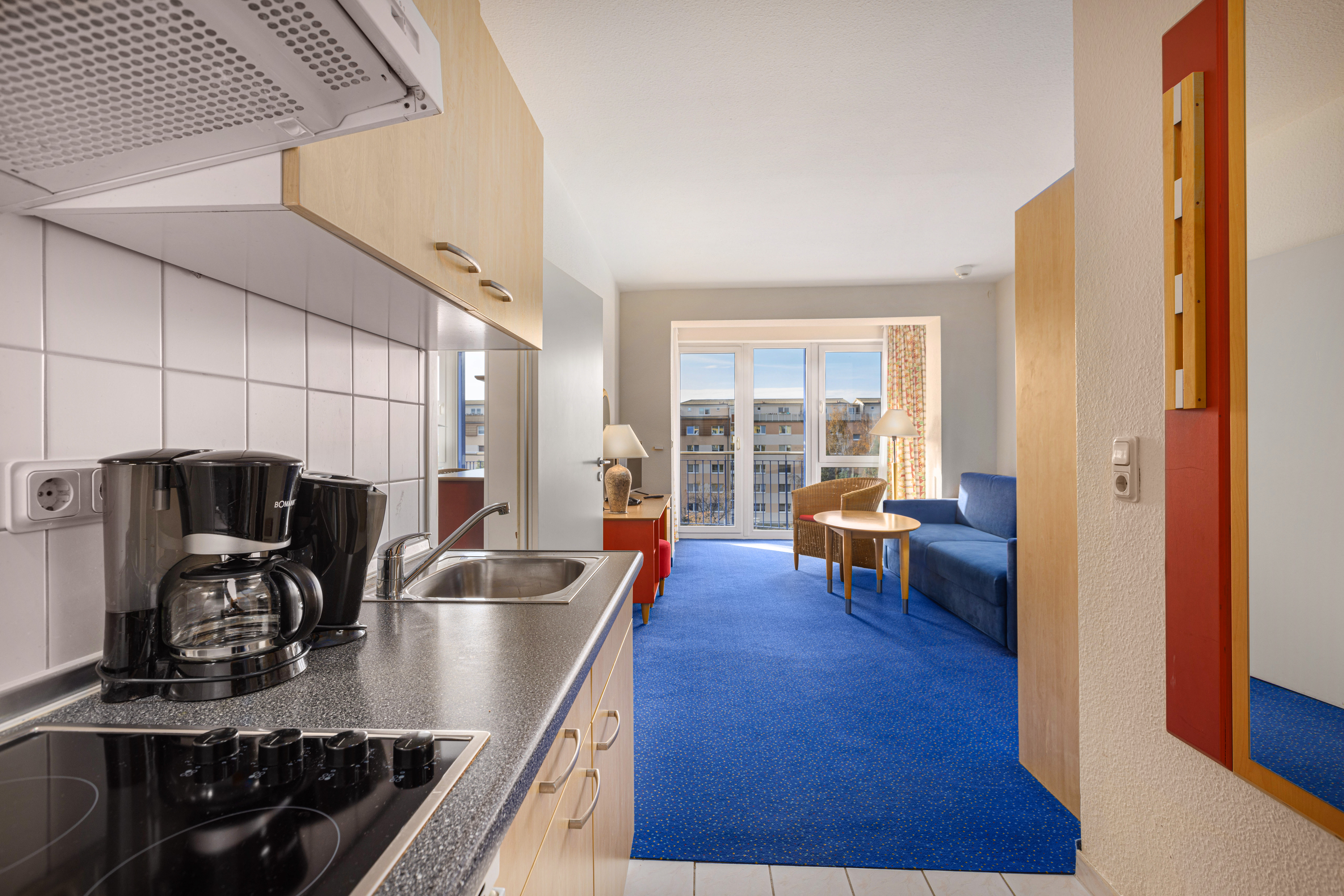 küche 2 raum appartement hotel ifa rügen