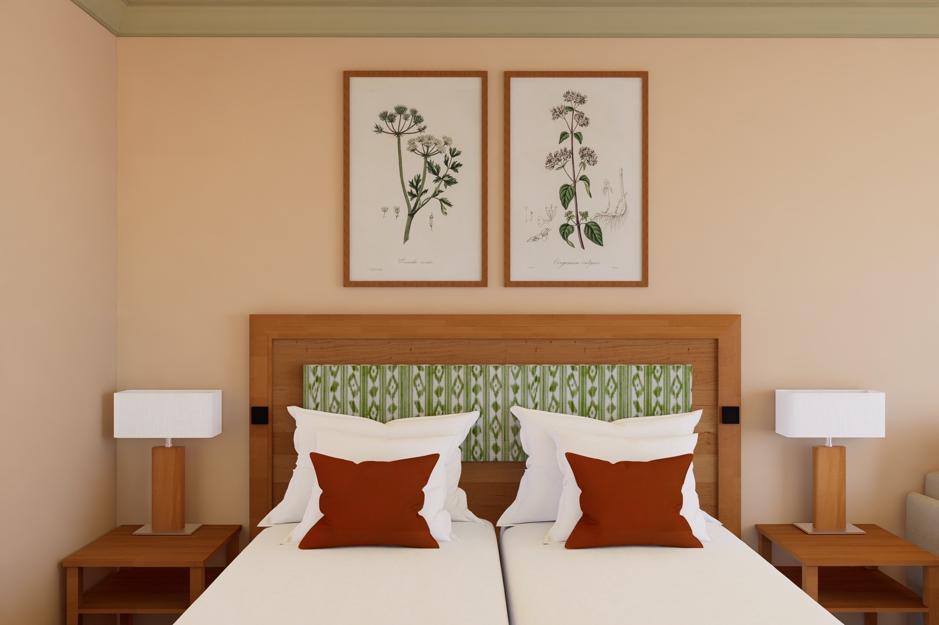 cama habitación doble estándar hotel ifa graal-müritz