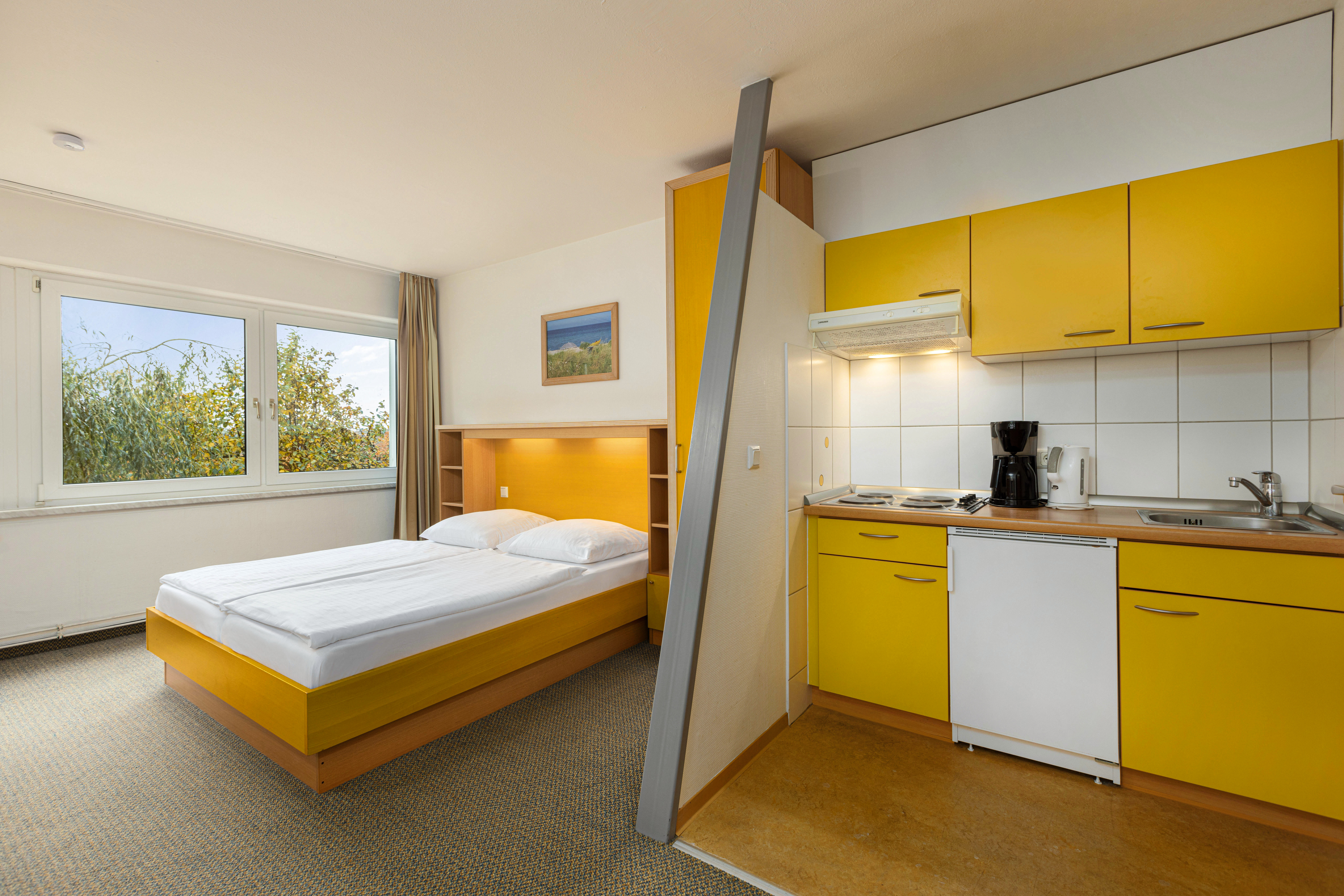 cocina apartamento vitamar 1 dormitorio hotel ifa fehmarn