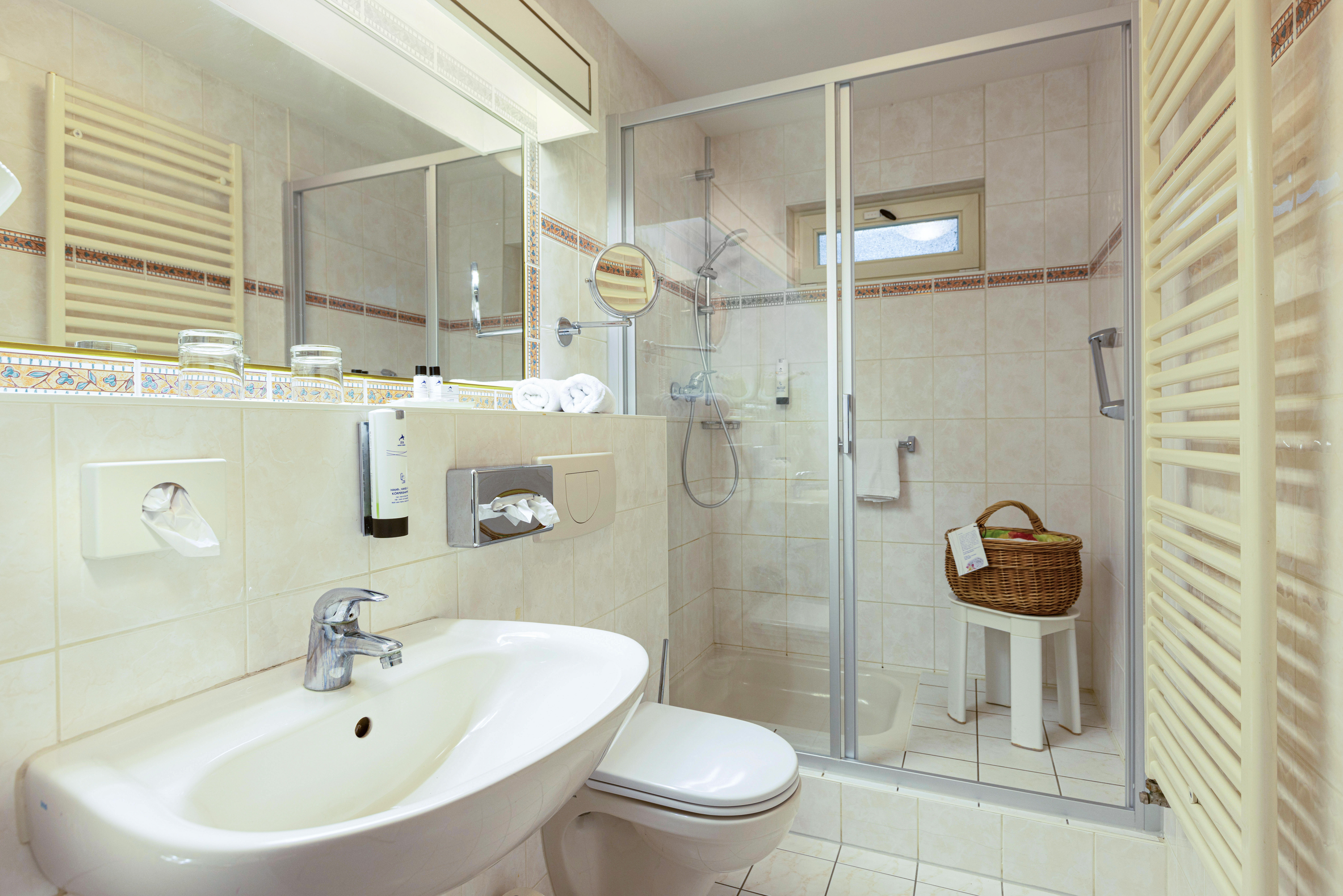 bathroom ifa graal-müritz hotel bungalow