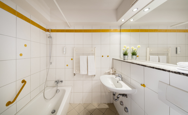 baño apartamento 2 dormitorios ferienwohnung hotel ifa fehmarn