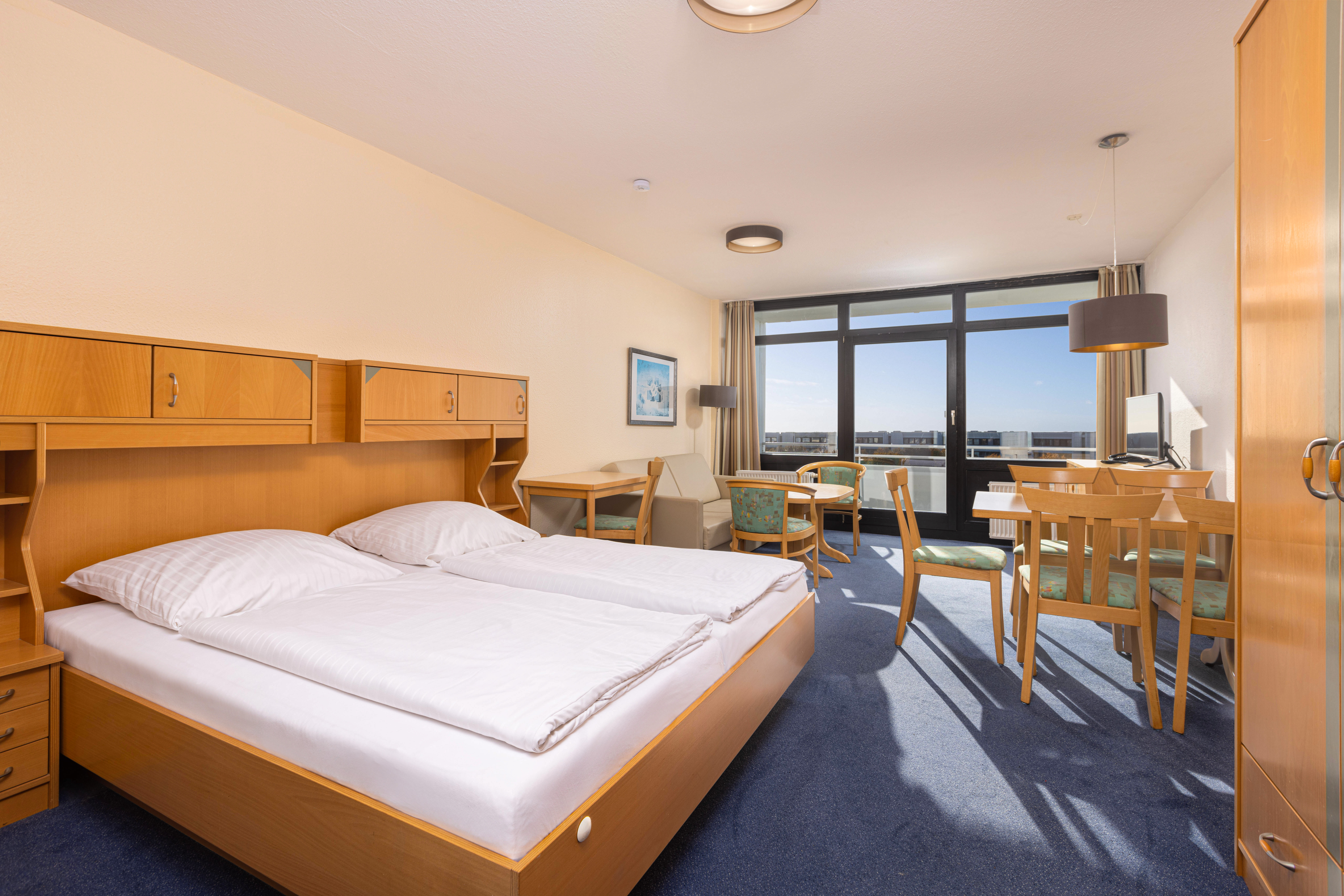 cama apartamento habitación familiar fernblickhaus hotel ifa fehmarn