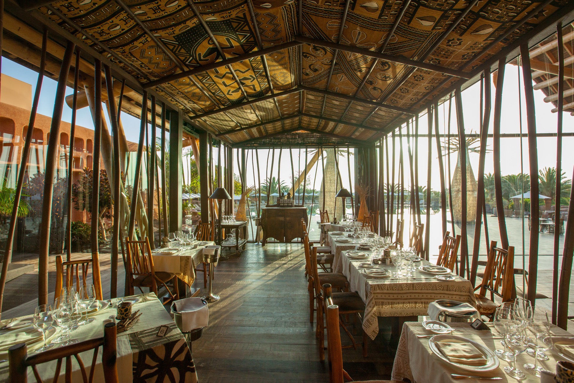 restaurante hotel baobab resort gran canaria