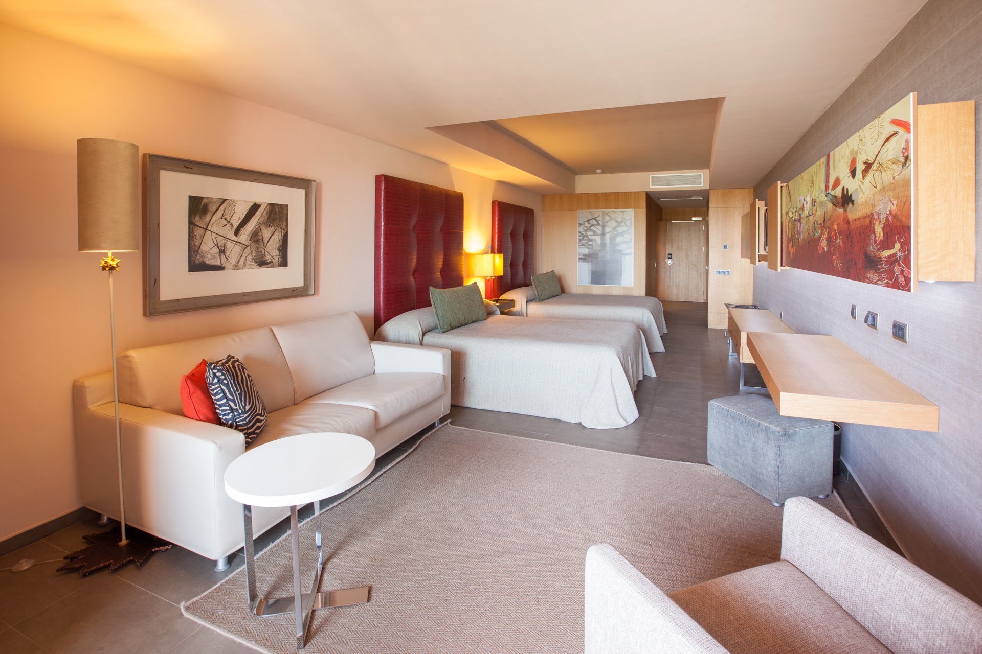 sofa habitación doble familiar lopesan baobab