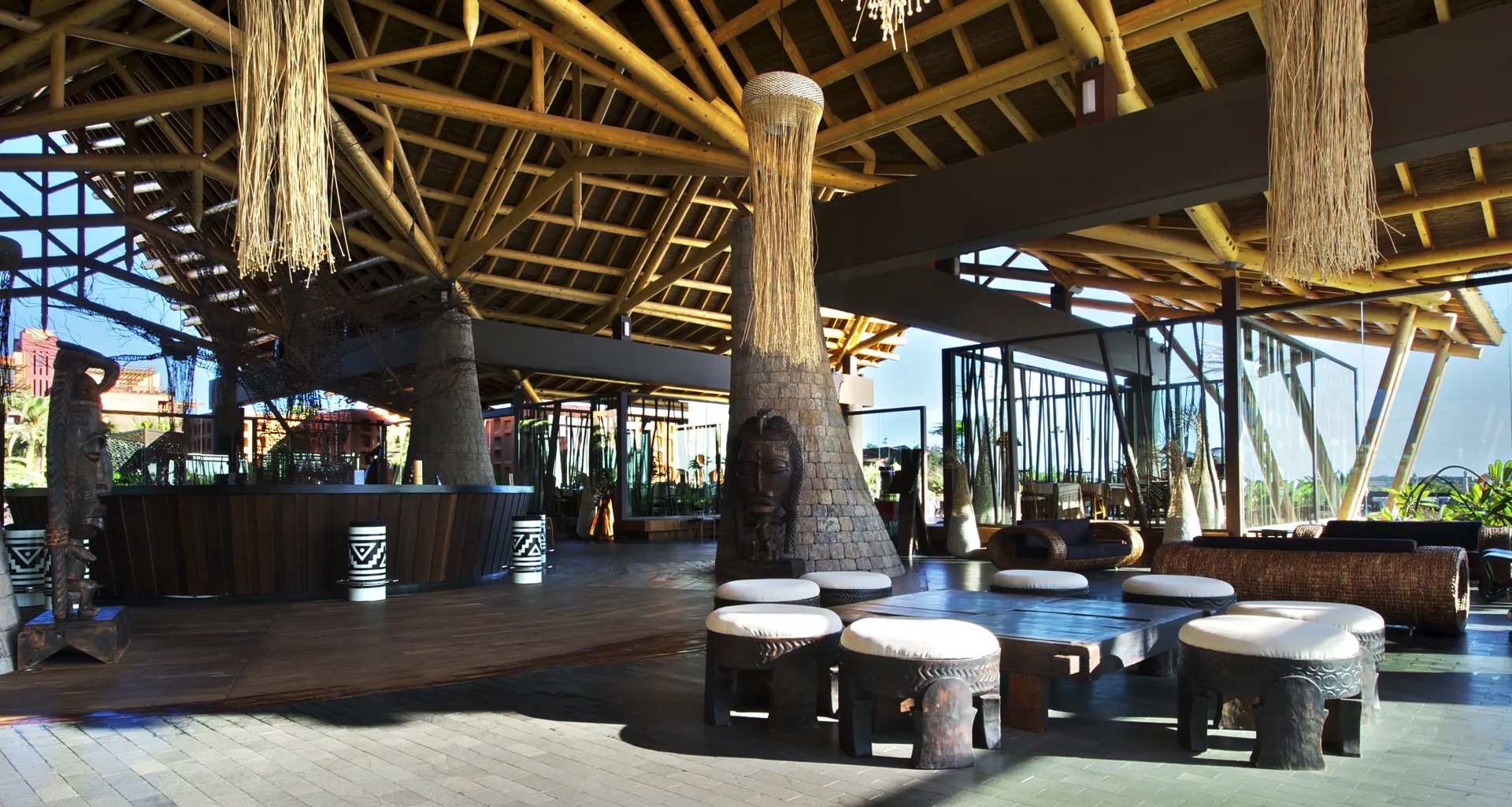 fotos lobby hotel lopesan baobab