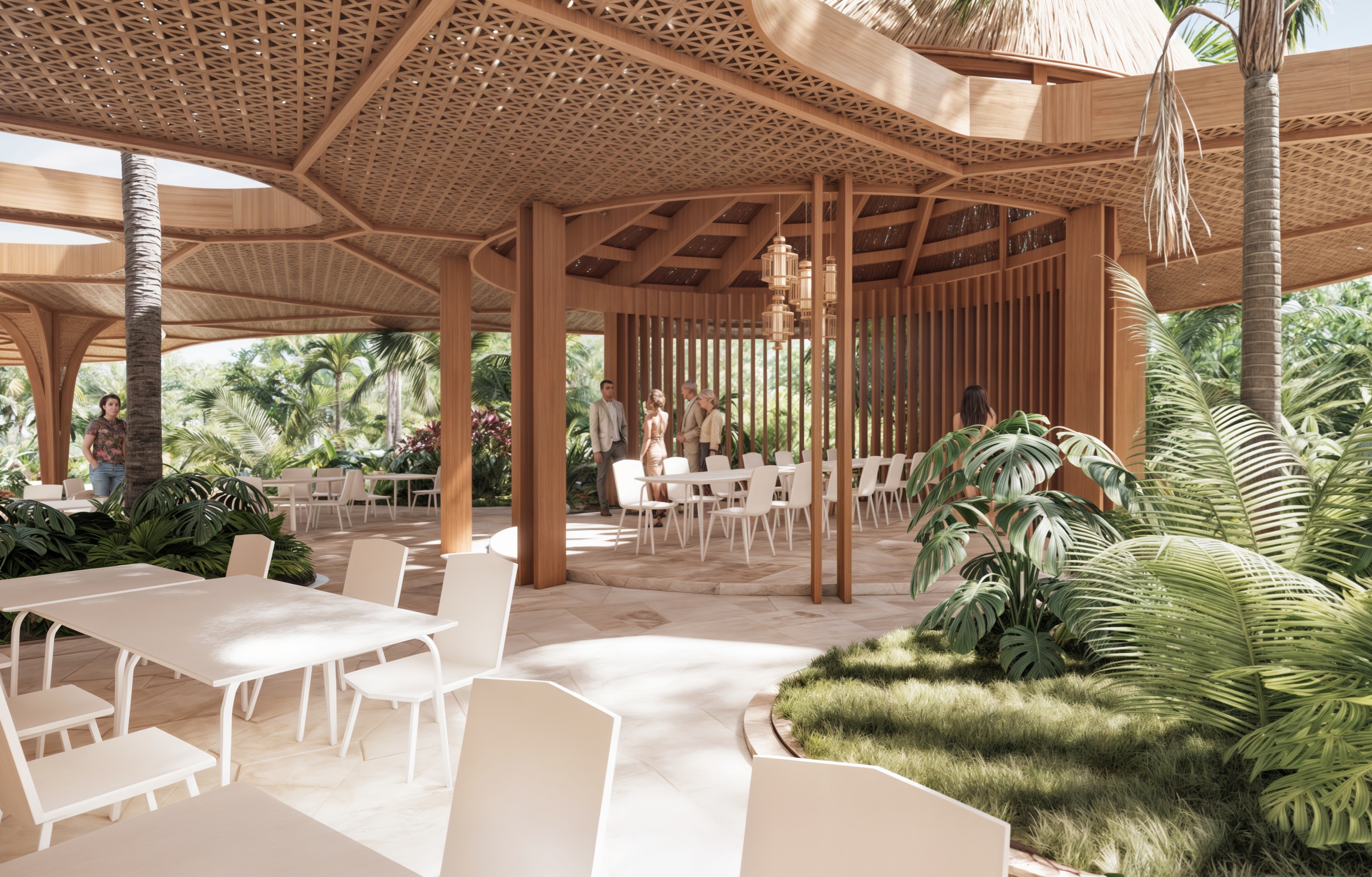 Lopesan Splash Cove Vela Beach Club Terraza Natural interior