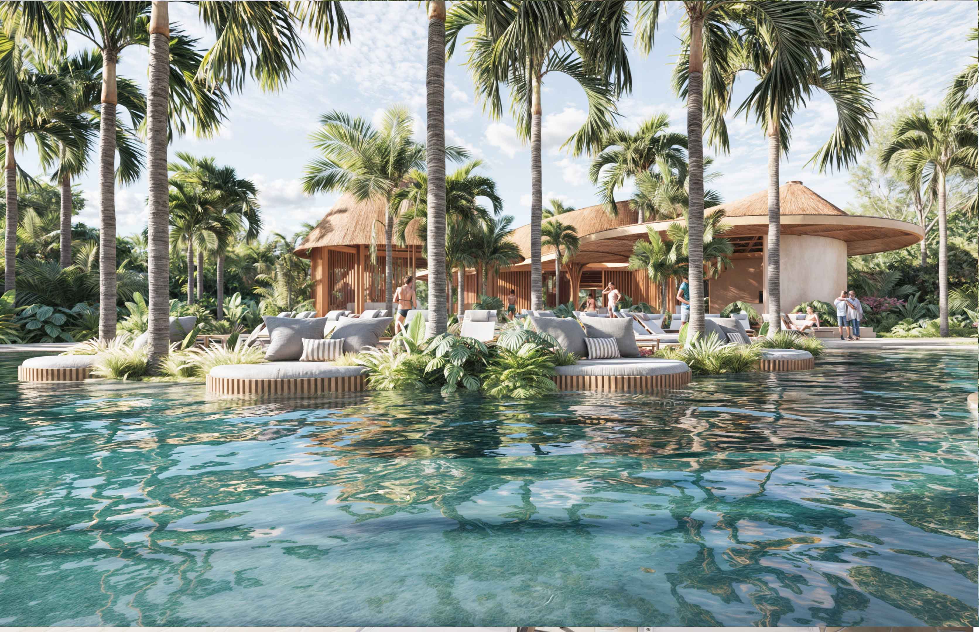 Vela beach club pool Lopesan Serenity Bay, Spa & Casino
