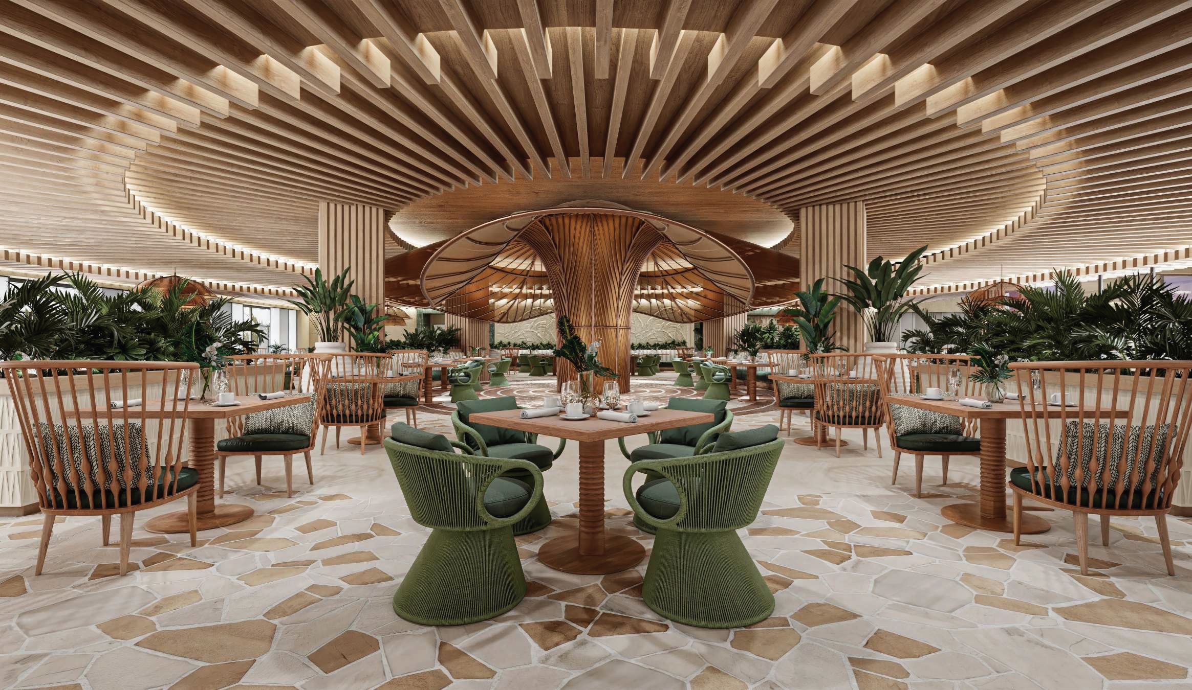 Restaurante buffet Pavilion Lopesan Caoba Lopesan Splash Cove