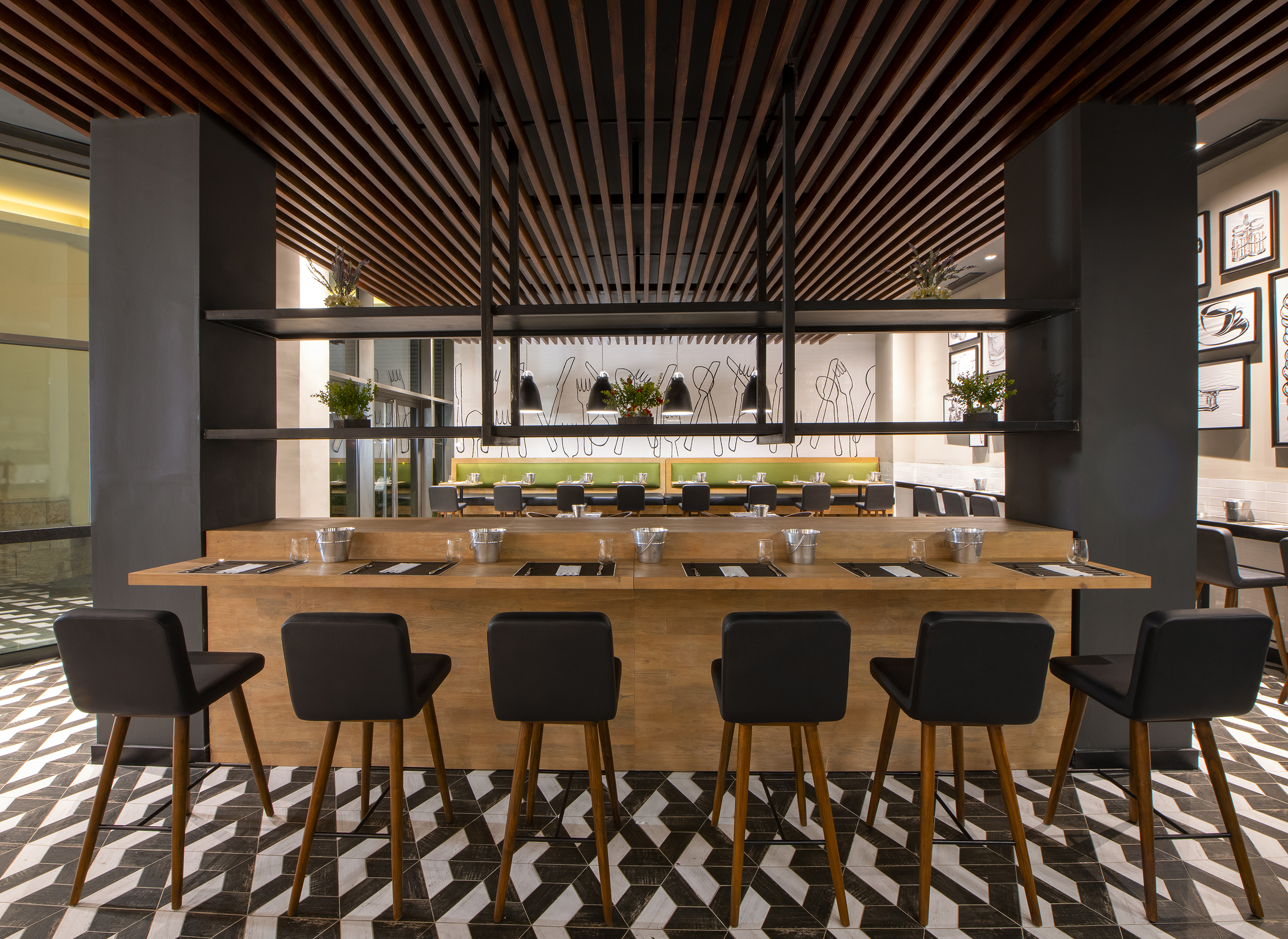 restaurante yolo Lopesan Caoba Lagoon