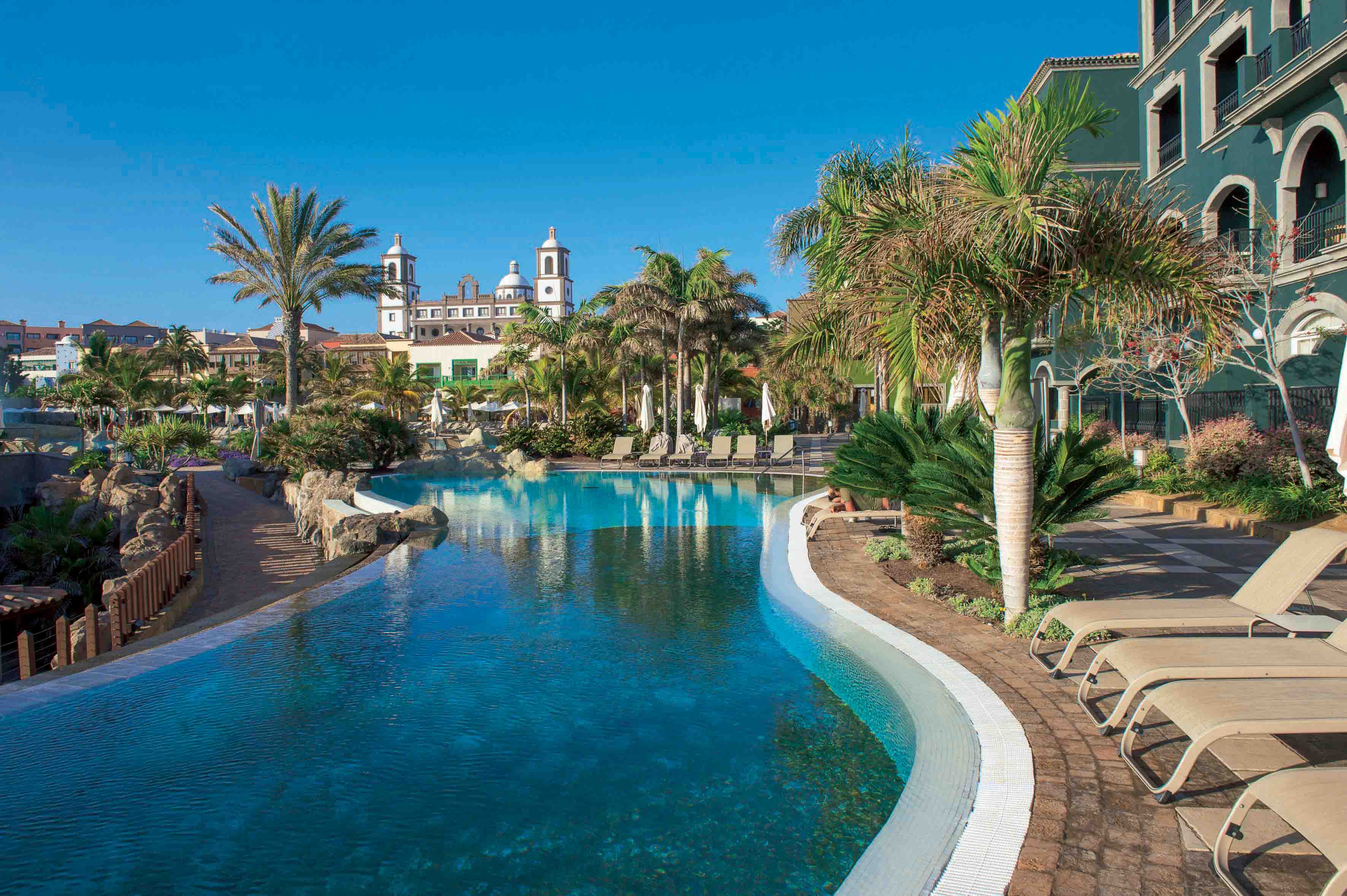 piscina crucero lopesan villa del conde resort & thalasso