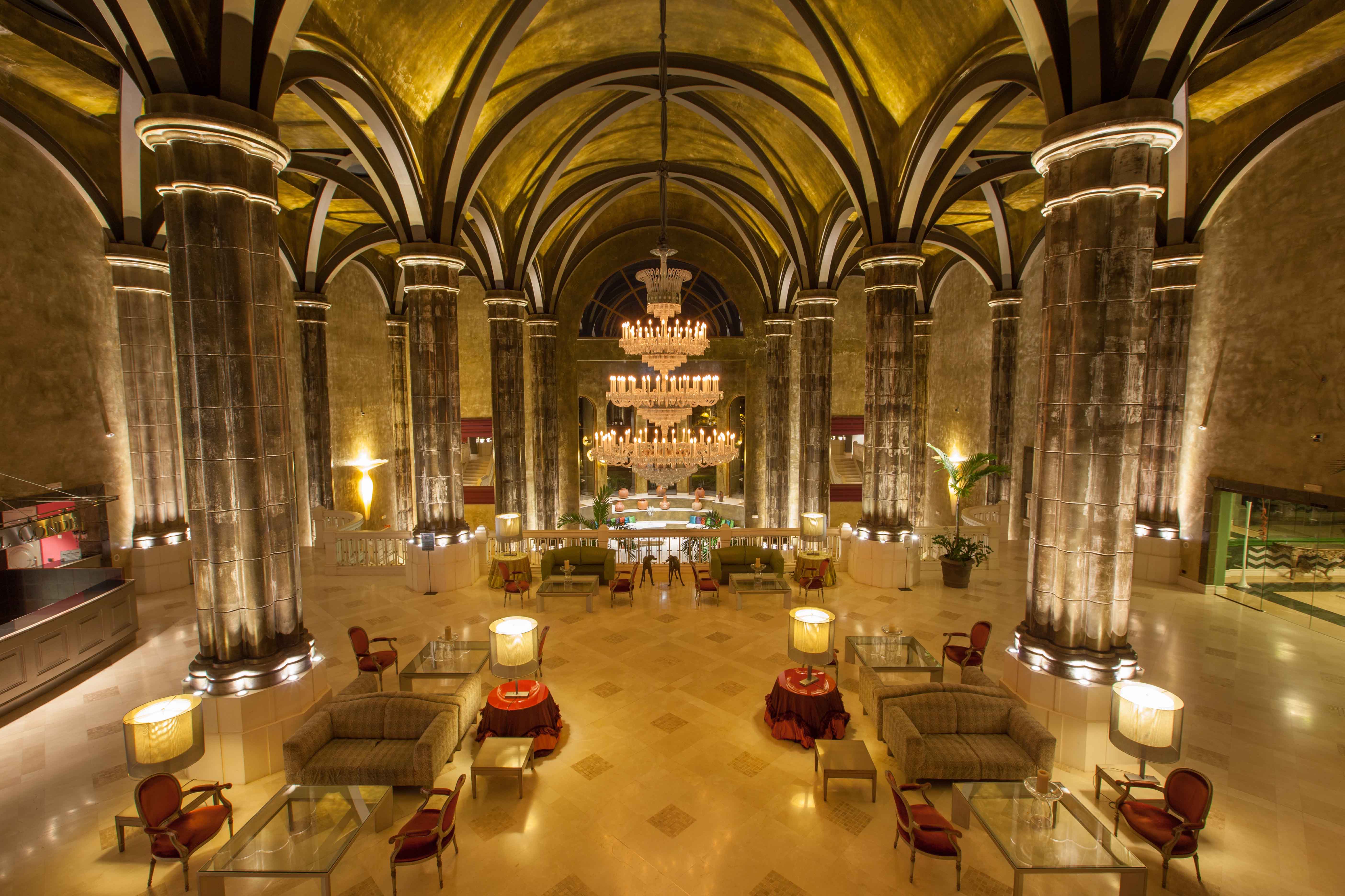 recepcion hotel lopesan villa del conde resort and thalasso