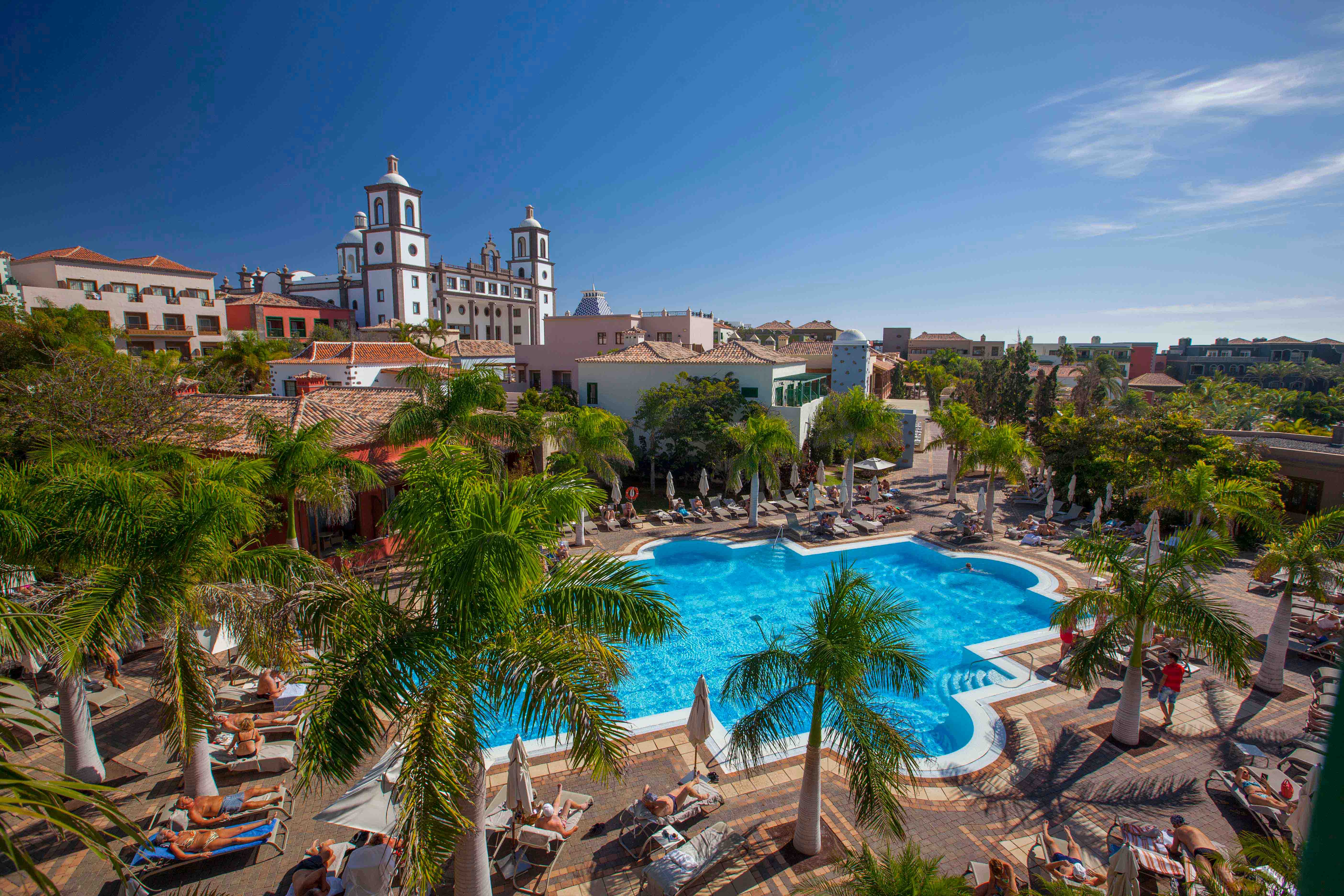 piscina relax lopesan villa del conde resort & thalasso